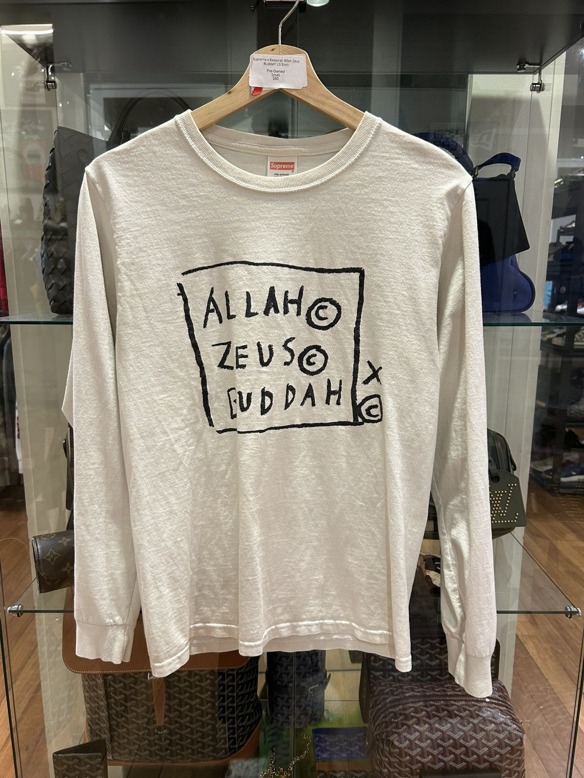 Supreme Supreme X Basquiat Allah Zeus Buddah LS Size US S / EU 44-46 / 1 - 1 Thumbnail