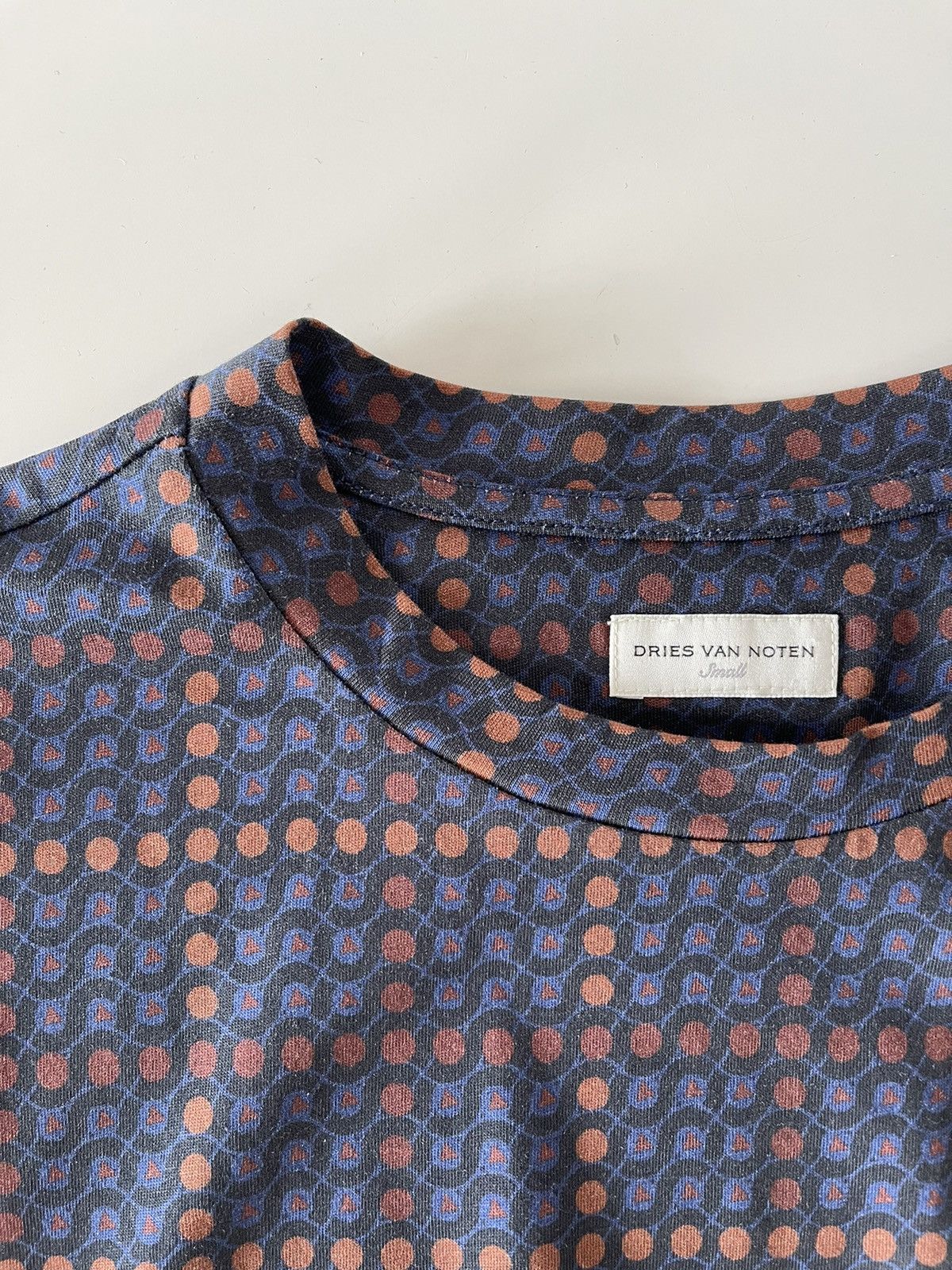 Dries Van Noten Dries Van Noten Printed T-Shirt Size US S / EU 44-46 / 1 - 4 Thumbnail