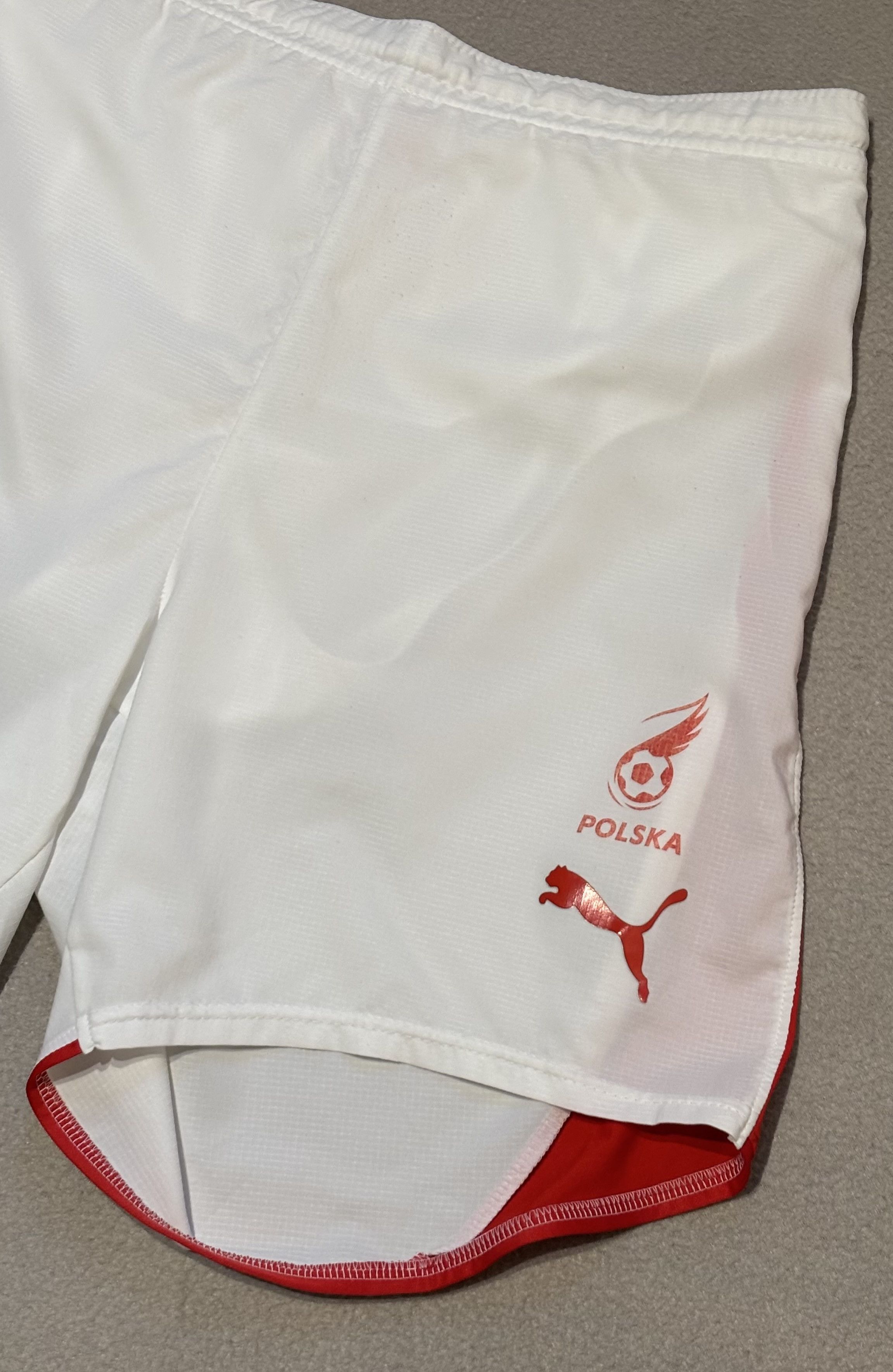 Puma Poland 2008 Puma Football Shorts Size L Size US 35 - 4 Thumbnail