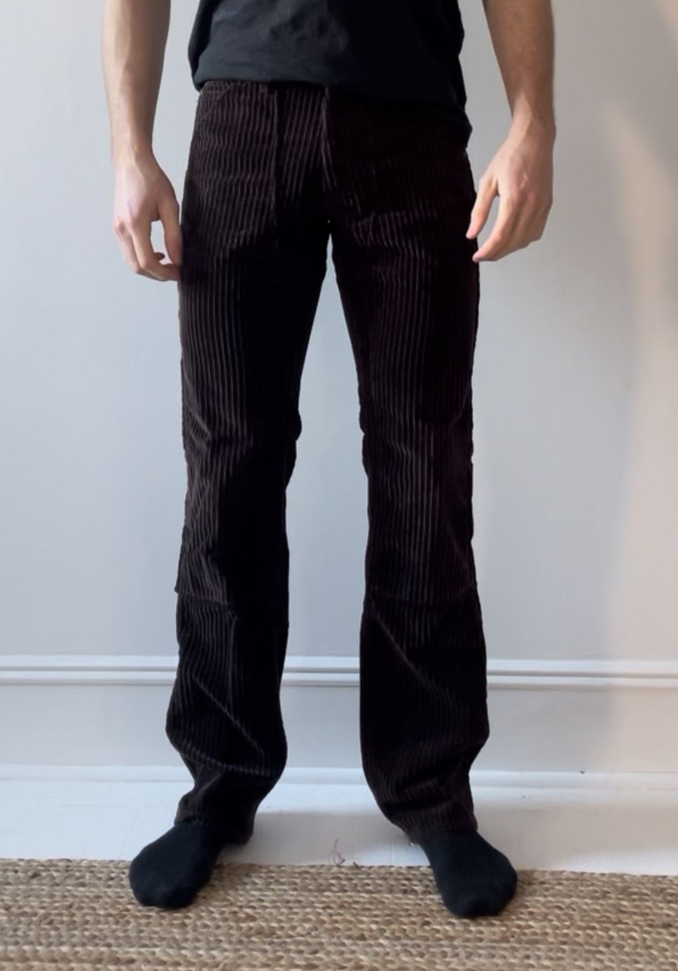 Number (N)ine AW02 Nowhere Man Corduroys Size US 32 / EU 48 - 1 Thumbnail