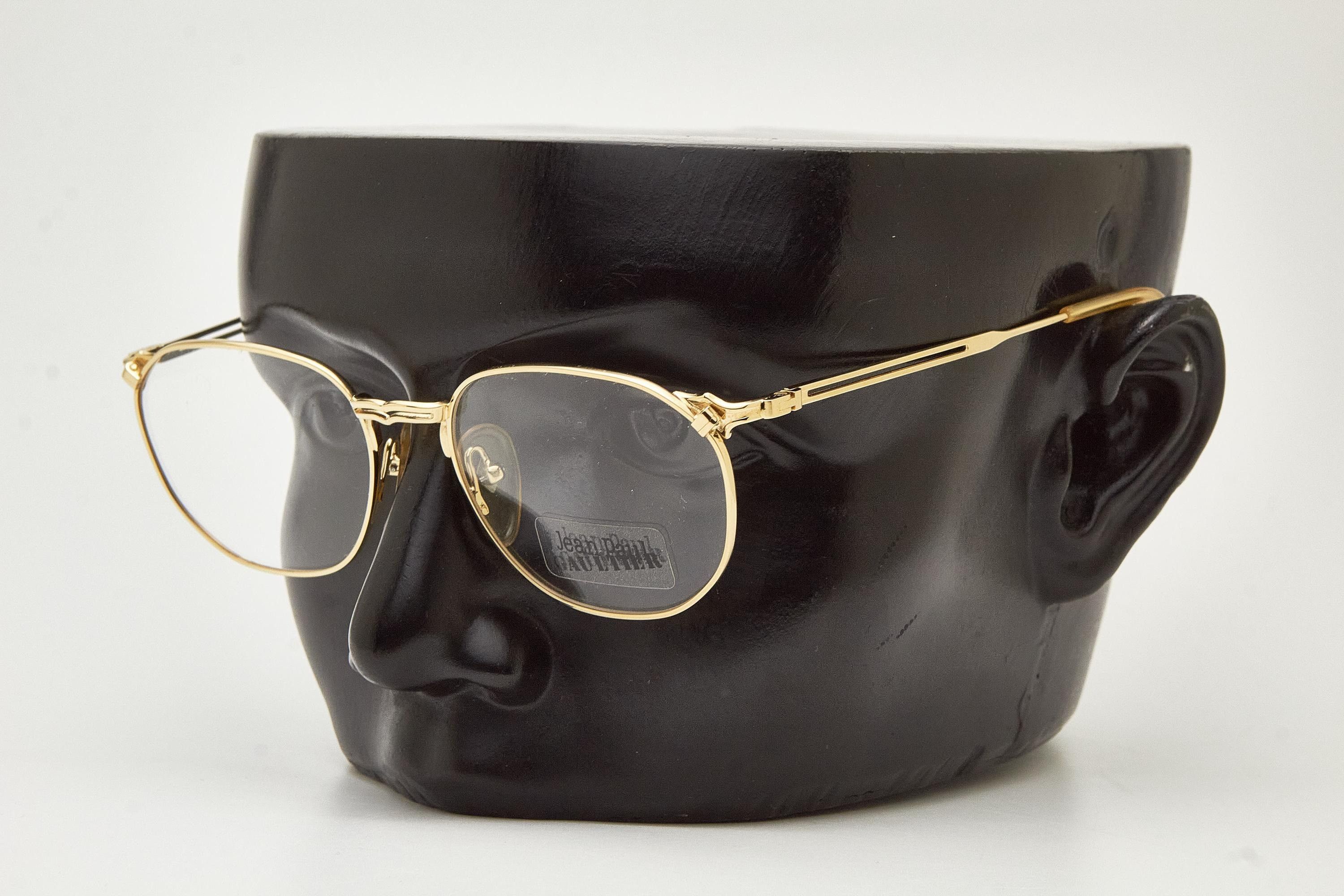 Jean Paul Gaultier JEAN PAUL GAULTIER 55-2173 Gold Plated Frame Size ONE SIZE - 17 Thumbnail