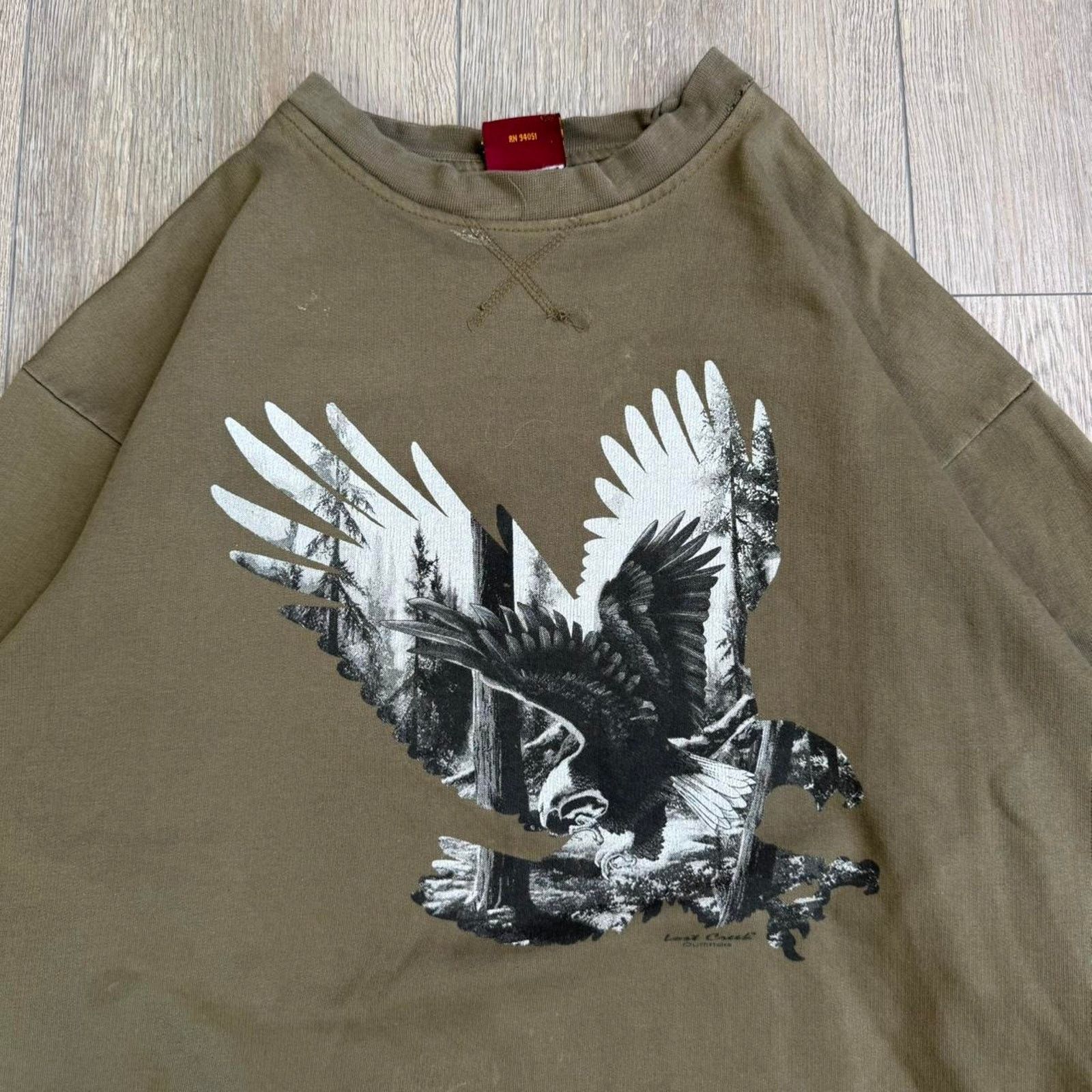 Other Vintage y2k lost creek clothing eagle sweatshirt Size US L / EU 52-54 / 3 - 2 Thumbnail