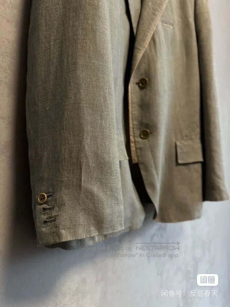 Yohji Yamamoto Yohji Yamamoto 10AW Stripe Jacket. Size US XS / EU 42 / 0 - 3 Thumbnail