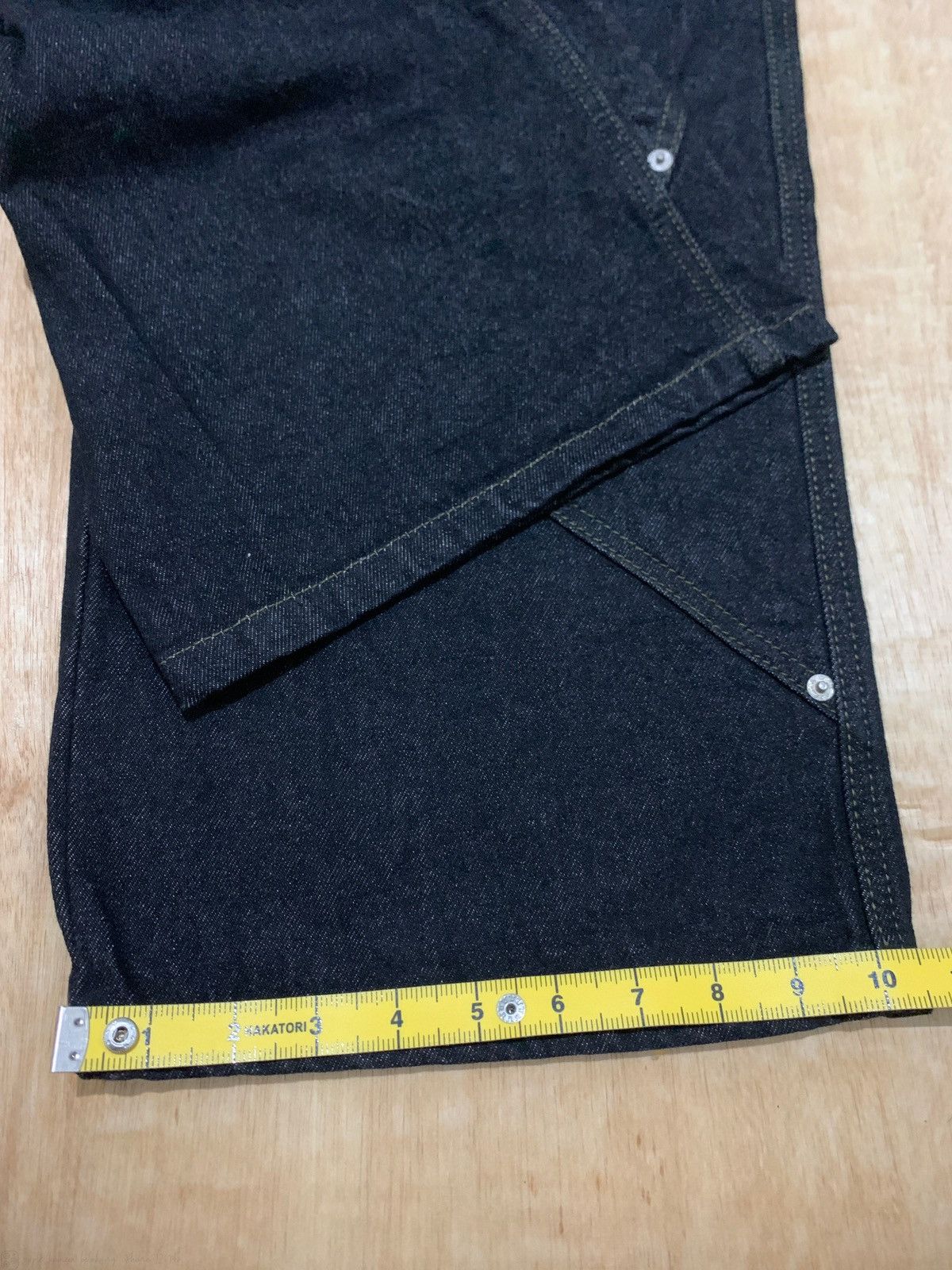 Japanese Brand CPGN Studio Baggy Jeans Bootcut Size US 32 / EU 48 - 11 Thumbnail