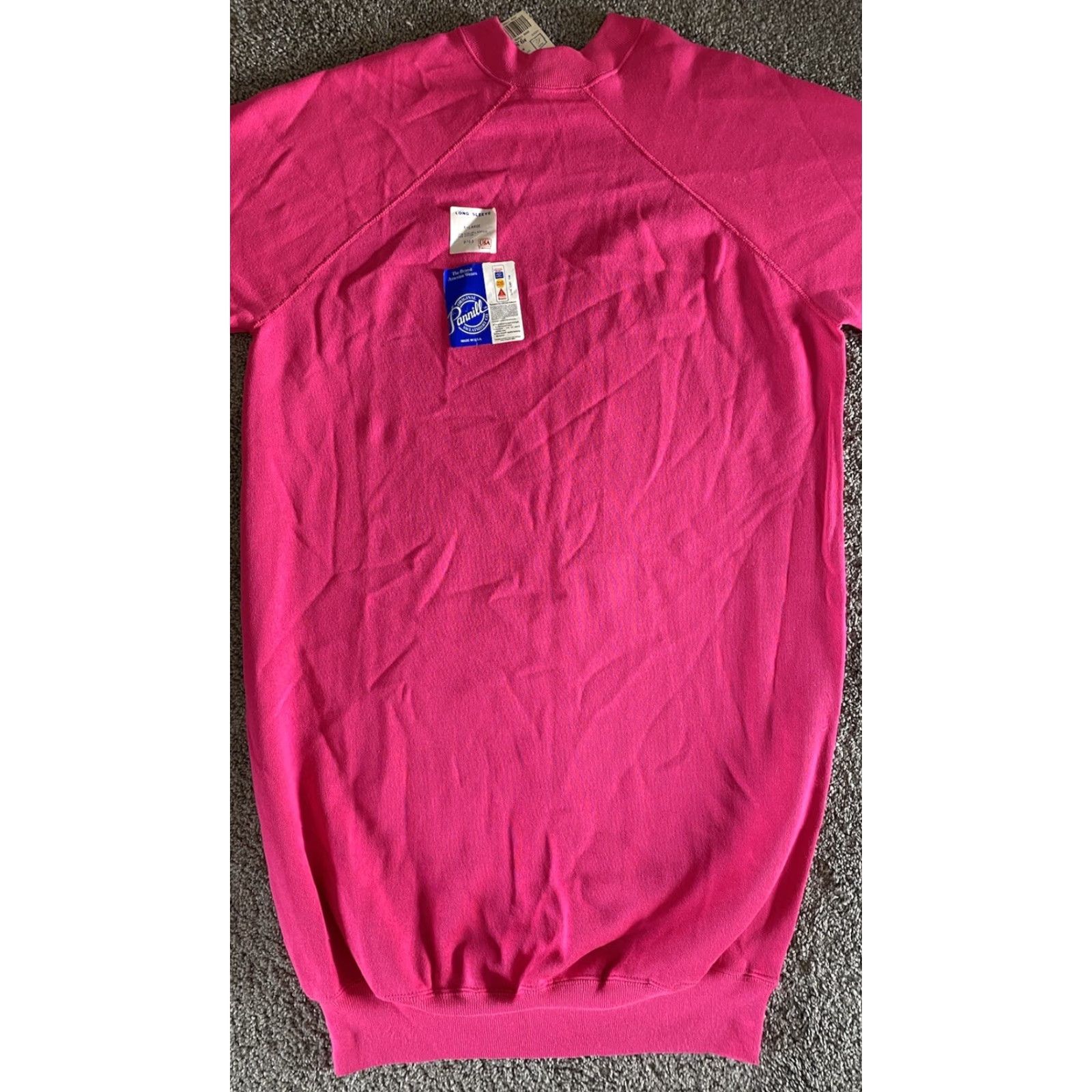 Vintage VINTAGE Pannill Sweater Dress Women’s XL Pink Long Sleeve USA 90s 80s Classic Pullover NWT Size XL / US 12-14 / IT 48-50 - 6 Thumbnail