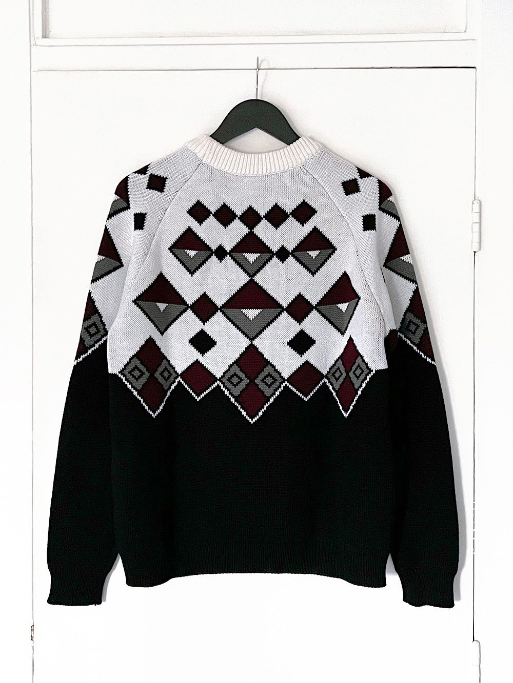 Prada FW20 Jacquard Wool Sweater Size US M / EU 48-50 / 2 - 4 Thumbnail