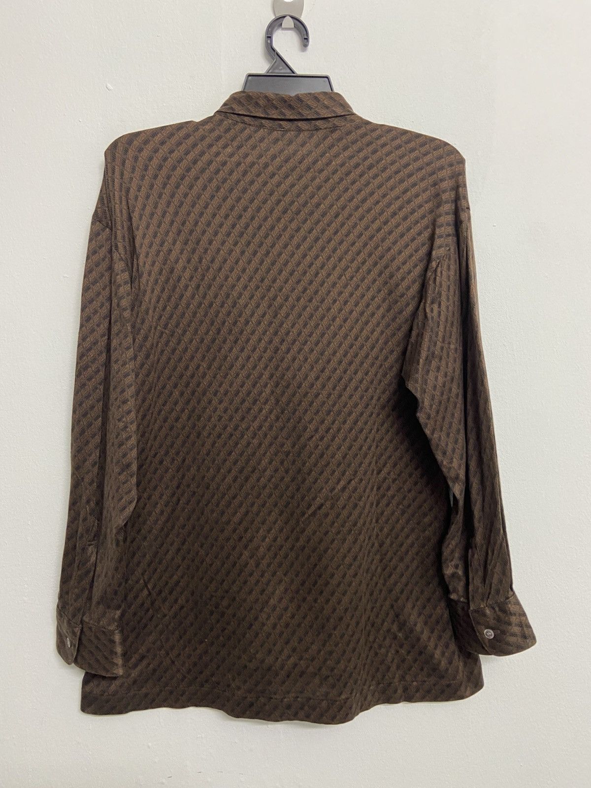 Yves Saint Laurent Vintage Yves Saint Laurent Polo Shirt Long Sleeve YSL Size US M / EU 48-50 / 2 - 2 Thumbnail