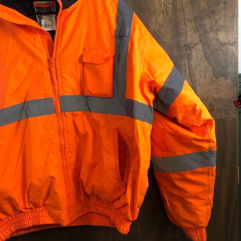 Weatherproof Radians Mens Jacket Bomber XL Orange Weather Proof Workwear XL Size US XL / EU 56 / 4 - 4 Thumbnail