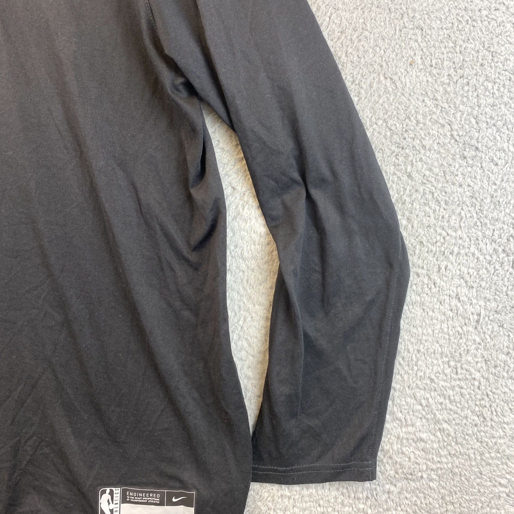 Nike Nike Dri-Fit Long Sleeve Shirt Men's Black Red 3XL Activewear Size US XXL / EU 58 / 5 - 4 Thumbnail