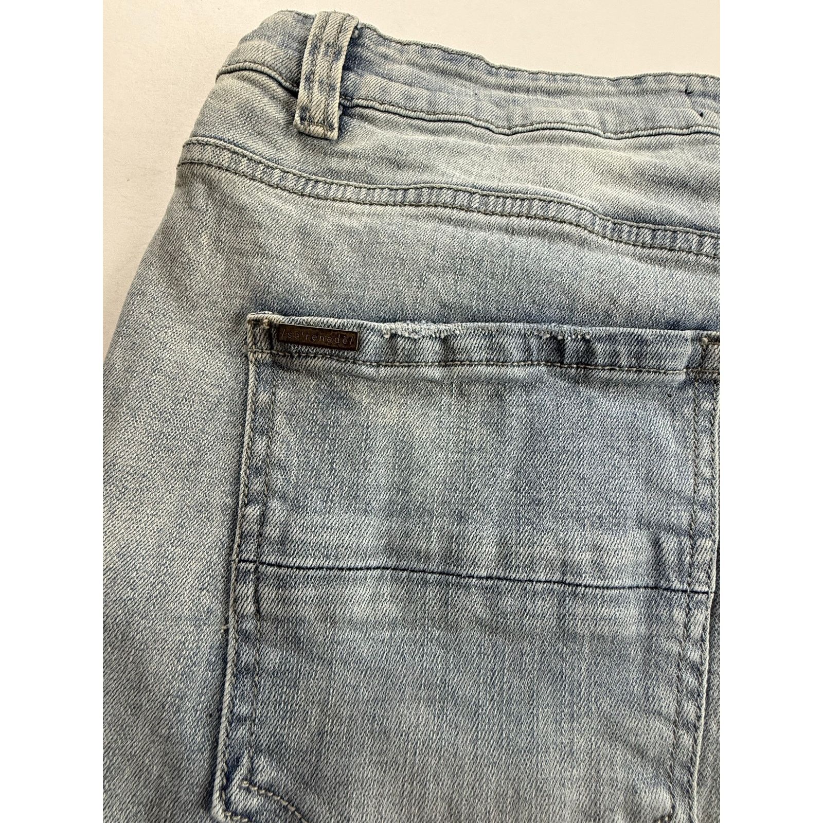 SERENEDE Serenede Patchwork Denim Jeans - 34x32 - Excellent! Size US 34 / EU 50 - 10 Thumbnail