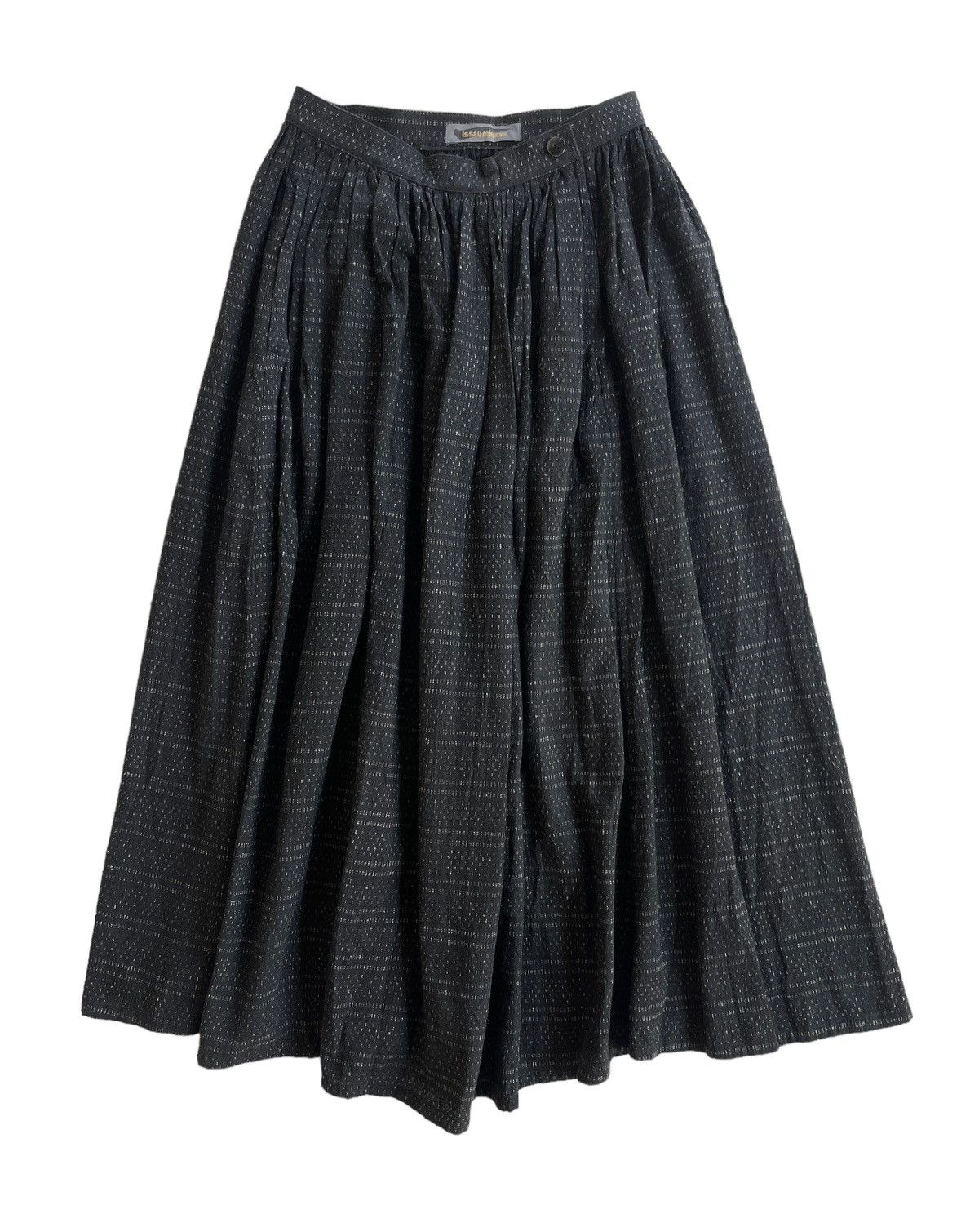 Issey Miyake 80s Issey Miyake Maxi Flare Skirt Size 24" / US 00 / IT 34 - 1 Thumbnail