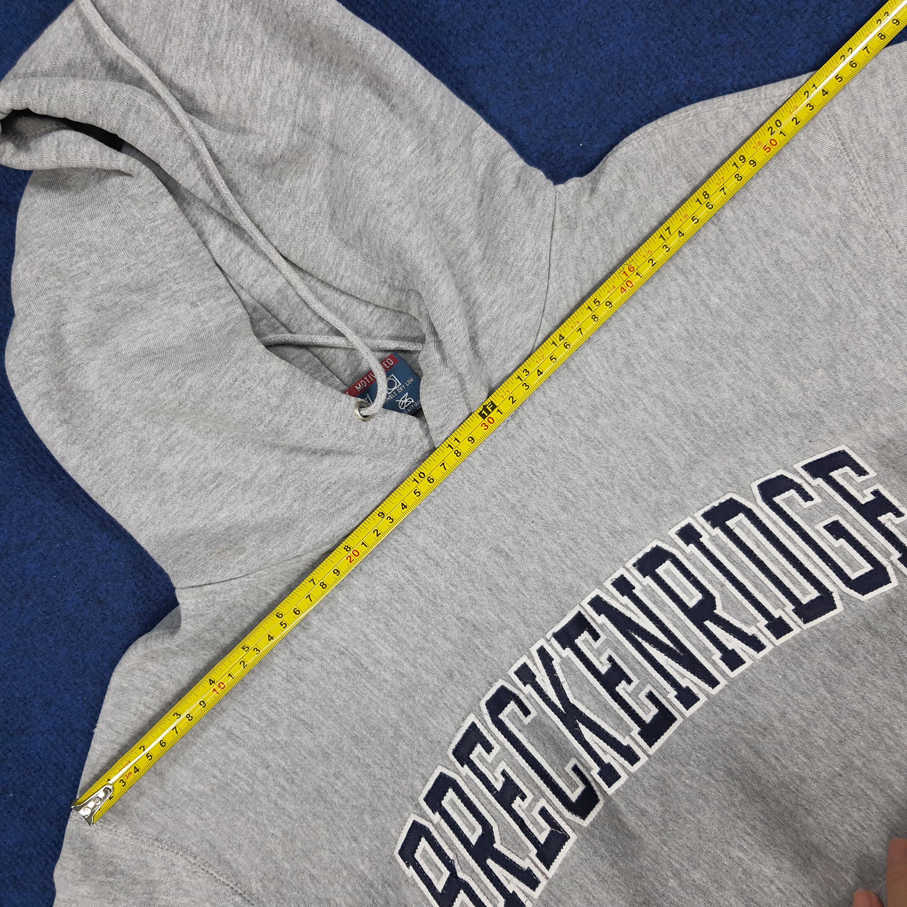 Vintage Vintage Breckenridge Spell Out America State Hoodie Size US L / EU 52-54 / 3 - 7 Thumbnail