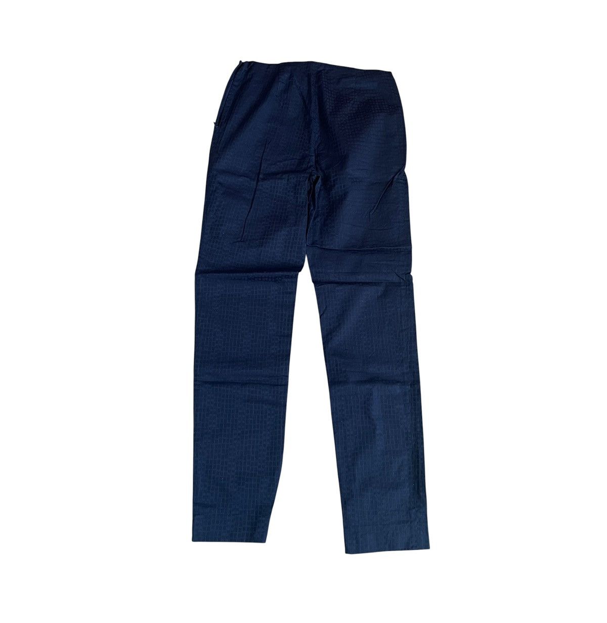 Jil Sander Jil sander textured slim navy side zip trousers Size US 26 / EU 42 - 5 Thumbnail