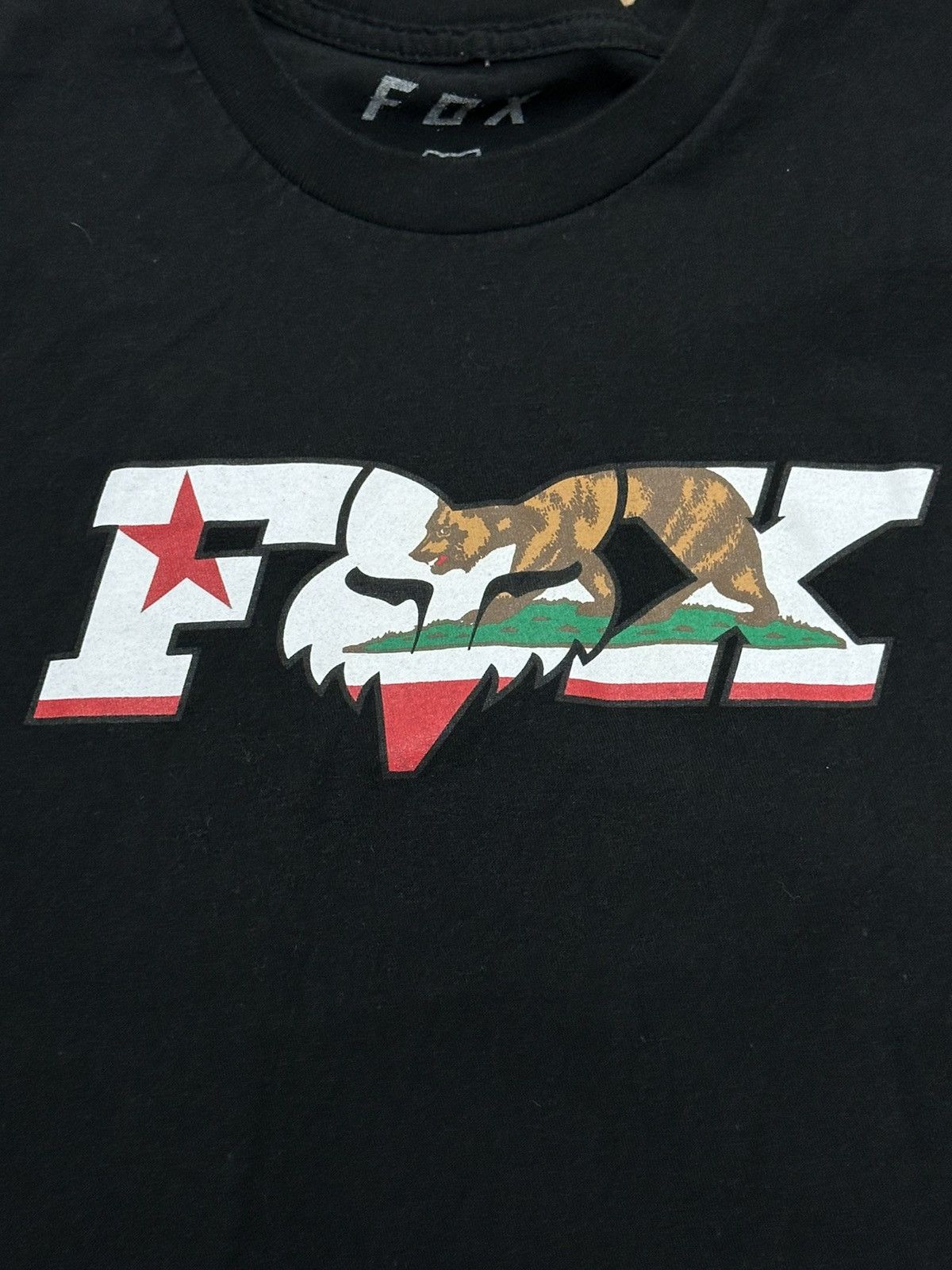 Fox Racing Fox Racing California Flag Bear Fox Head Standard Medium Size US M / EU 48-50 / 2 - 3 Thumbnail