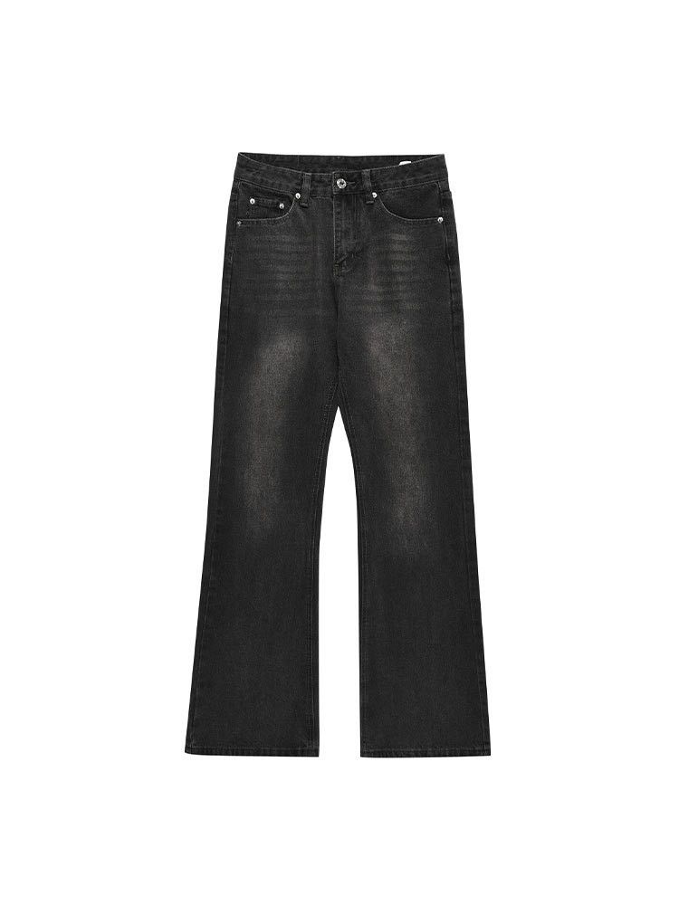 Japanese Brand × Jean Retro loose hip-hop micro flared jeans Size US 30 / EU 46 - 5 Thumbnail