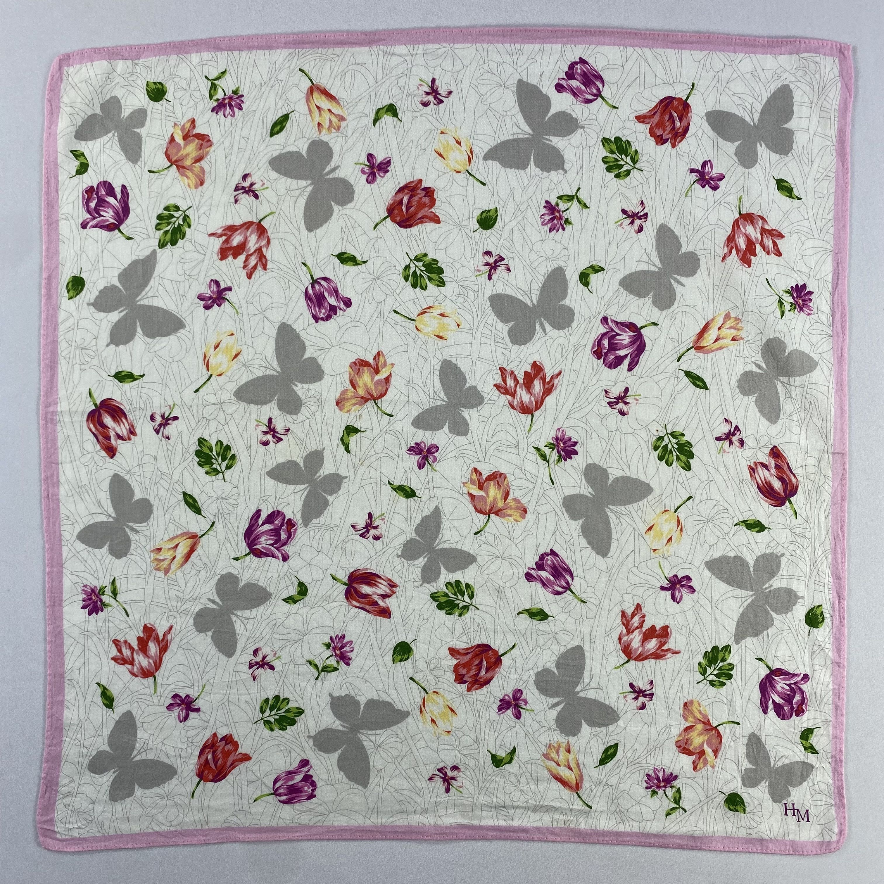 Hanae Mori × Vintage Hanae Mori Handkerchief / Neckerchief / Bandana-P848 Size ONE SIZE - 1 Thumbnail