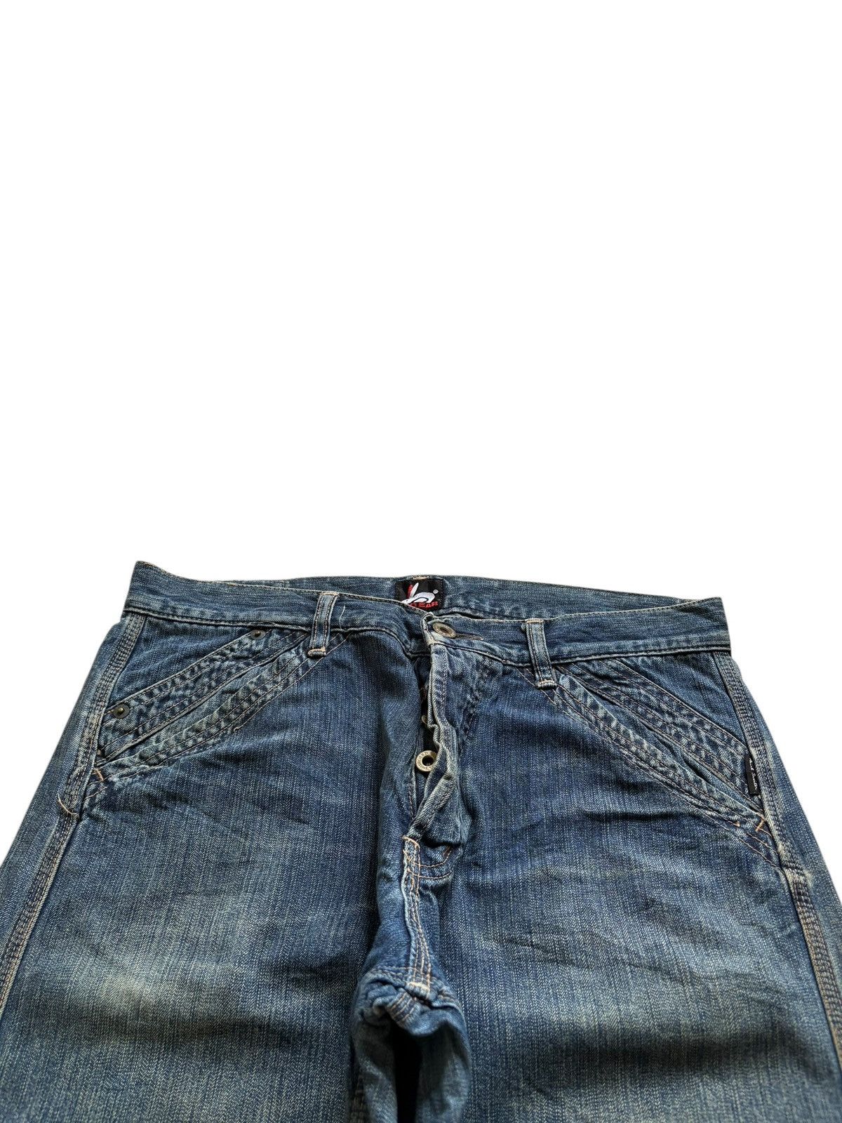 Paul Smith Red Ear Vintage Paul Smith Red Ear Distressed Loose Baggy Jeans Size US 32 / EU 48 - 4 Thumbnail