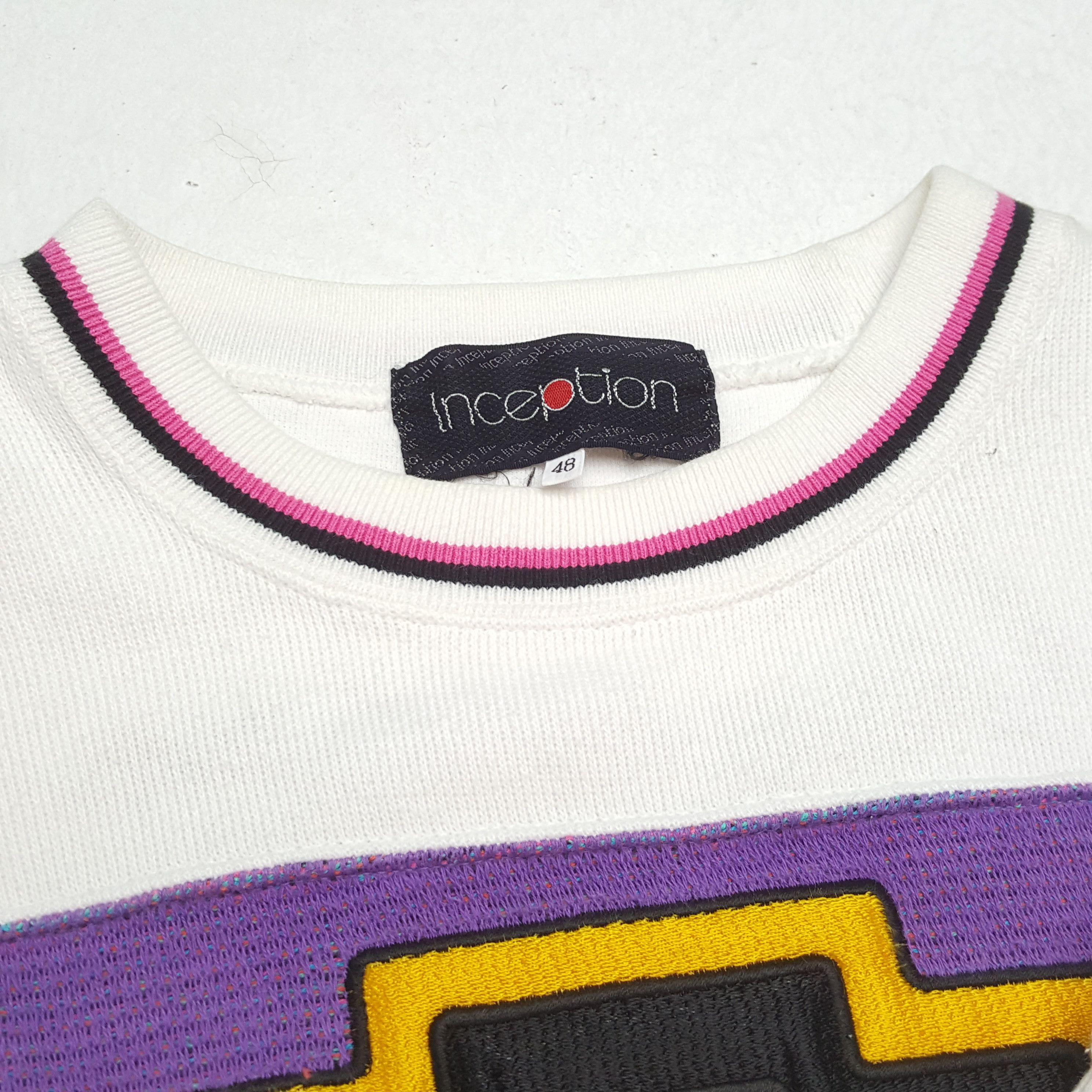 Vintage INCEPTION Multicolour Nice Design Sweatshirt Size US L / EU 52-54 / 3 - 11 Thumbnail