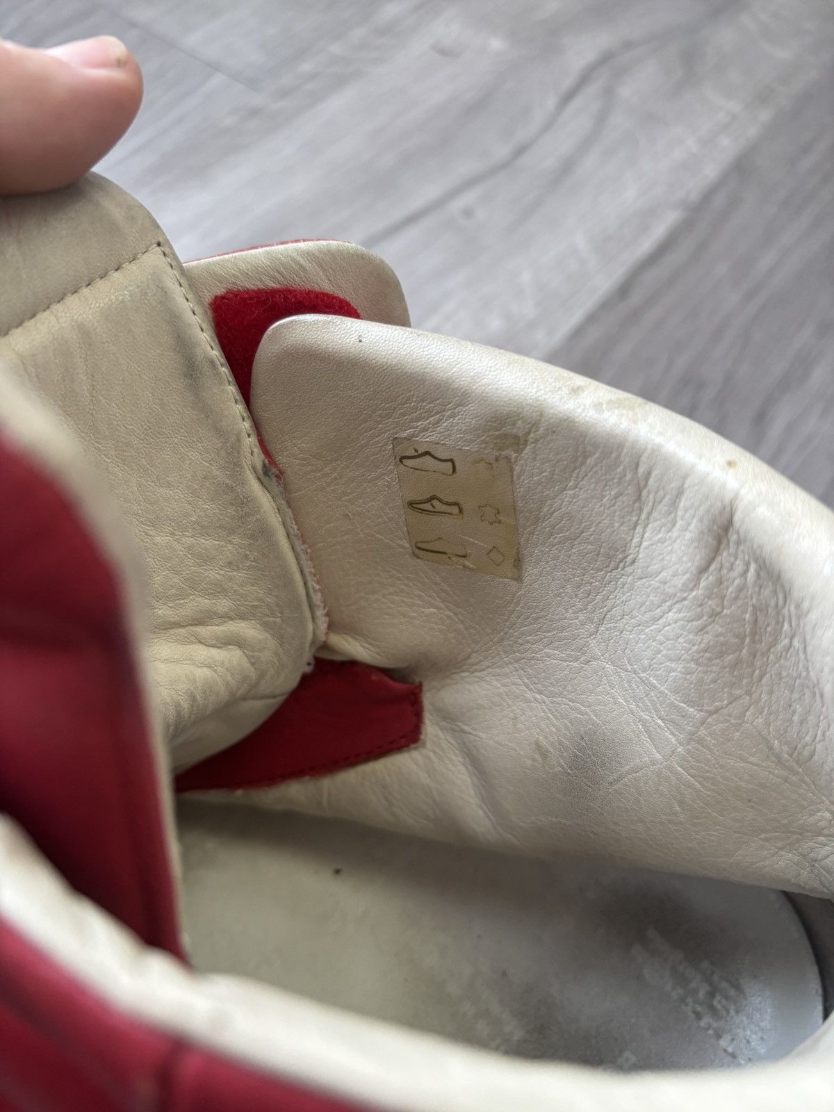 Maison Margiela Maison Margiela Future High Top Sneakers Triple Red 12 45 Size US 12 / EU 45 - 5 Thumbnail