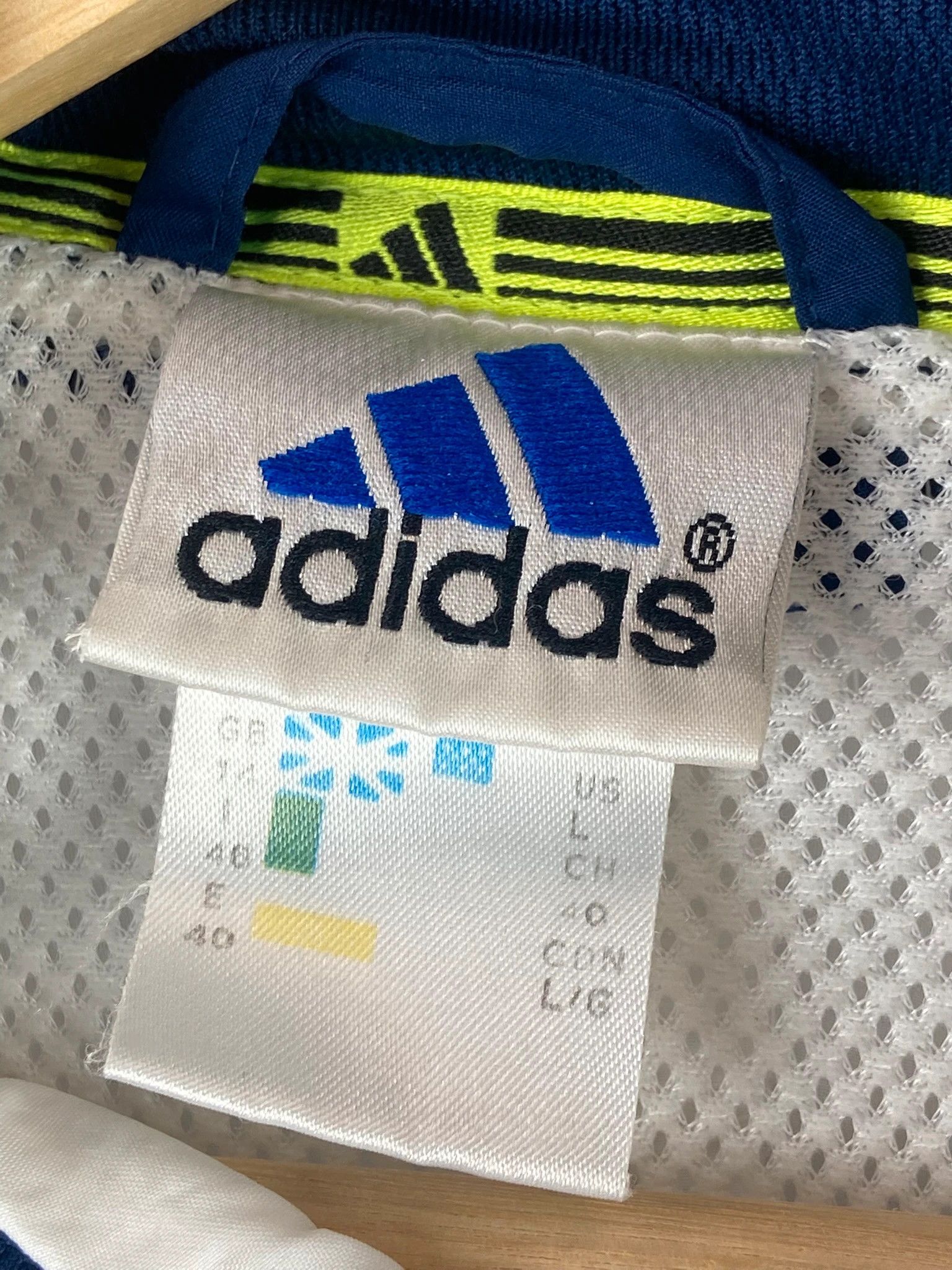 Adidas Track Jacket Adidas Vintage Y2K Streetwear High End Spellout Size US L / EU 52-54 / 3 - 5 Thumbnail