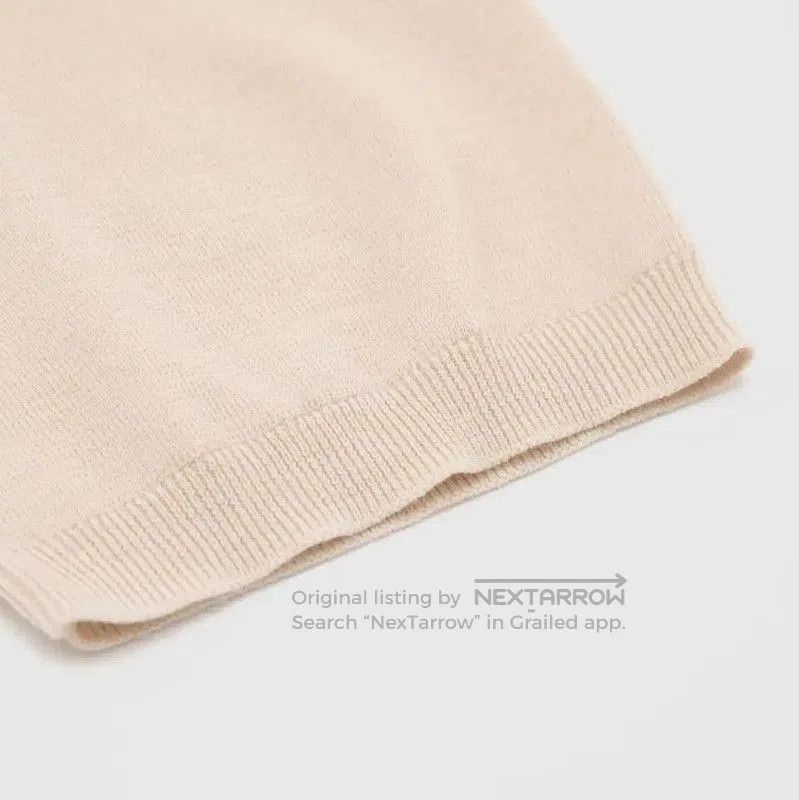 Burberry Burberry Ivory Wool Short Sleeve T-Shirt. Size US M / EU 48-50 / 2 - 5 Thumbnail