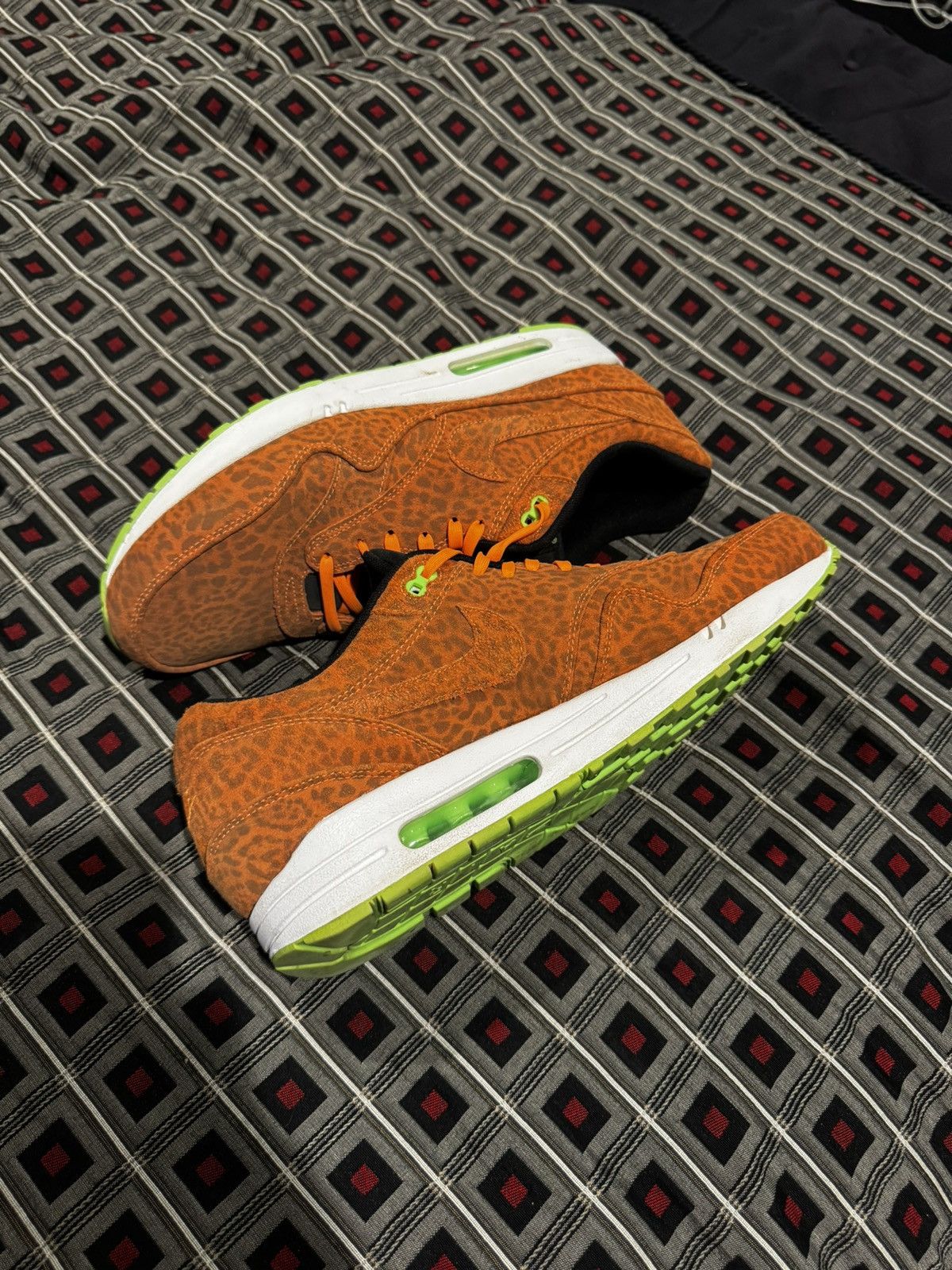 Nike Nike Air Max 1 Leopard Print Size US 13 / EU 46 - 1 Thumbnail