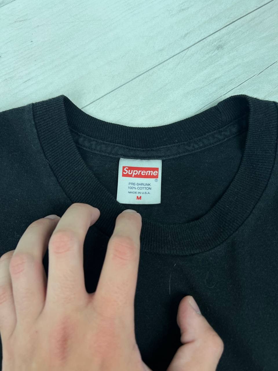 Supreme Supreme Spiral Tee Size US M / EU 48-50 / 2 - 5 Thumbnail