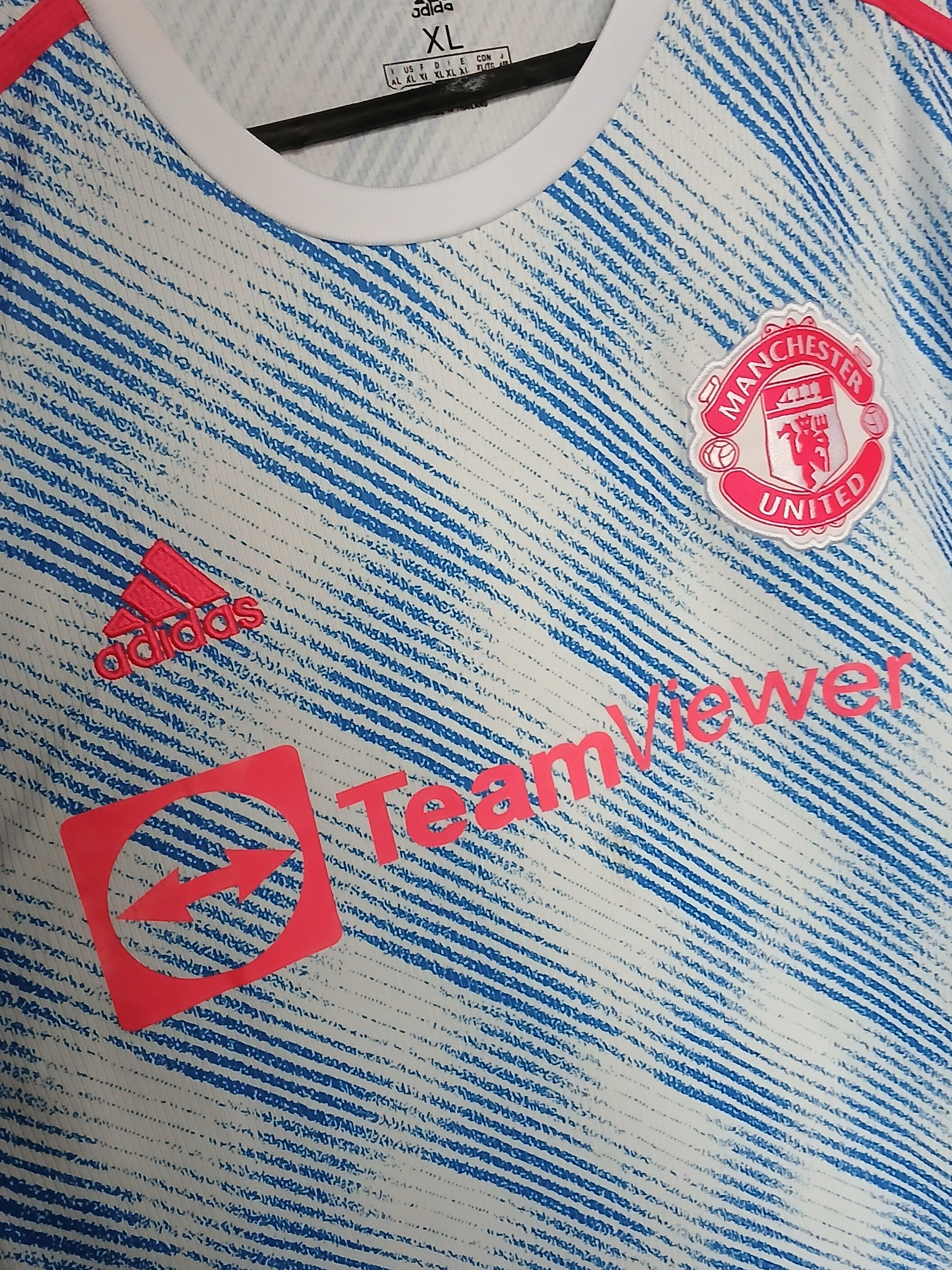 Other Manchester United 21/22 Away Ronaldo Football Jersey T-Shirt Size US XL / EU 56 / 4 - 4 Thumbnail