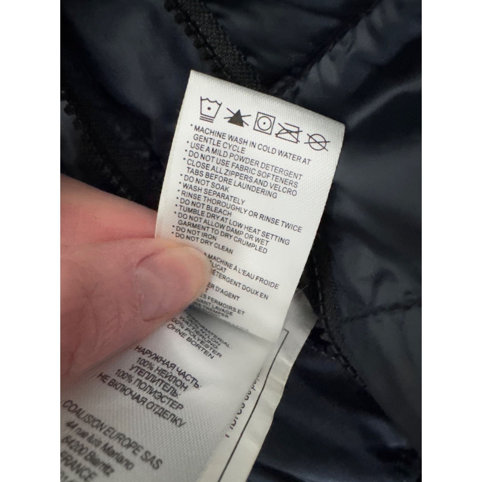 Other LOLE reversible Emeline Packable Jacket Black Medium LUW0667 Size M / US 6-8 / IT 42-44 - 12 Thumbnail