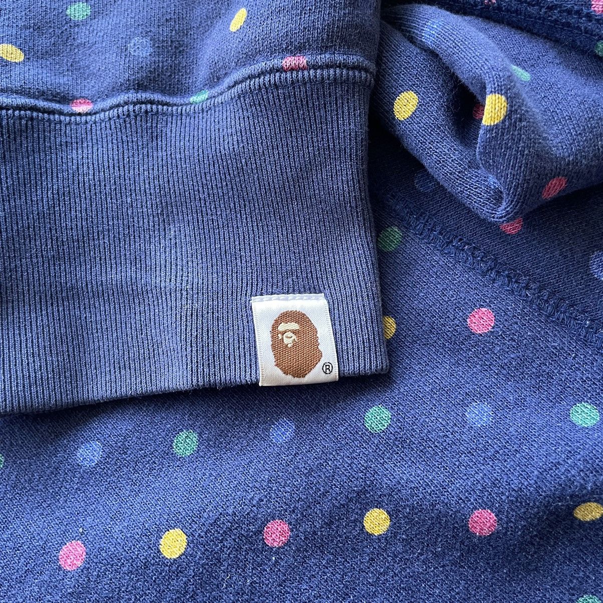 Bape Bape Polka Dot Shark Face Full Zip Hoodie Size US M / EU 48-50 / 2 - 8 Thumbnail