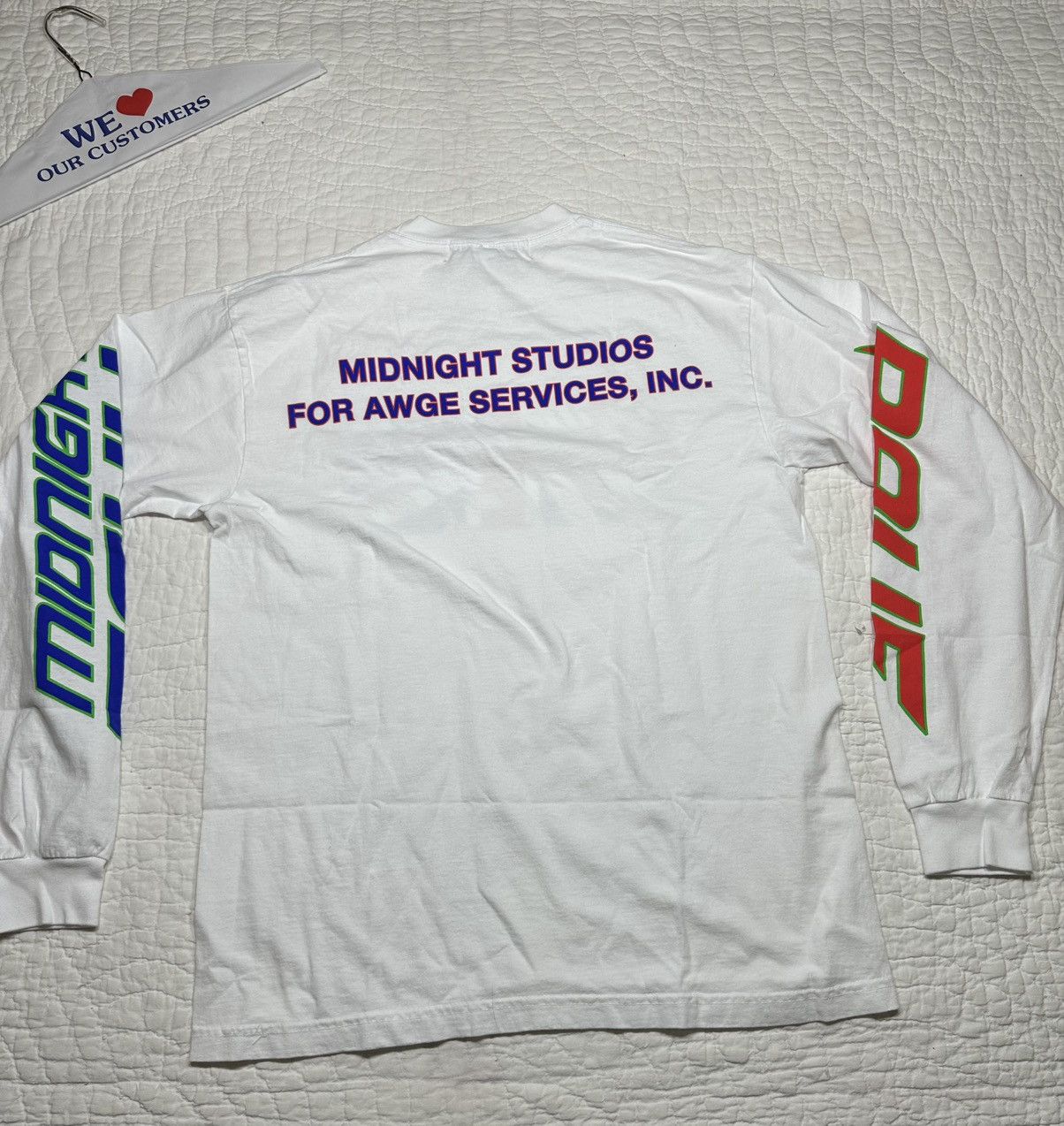 A$AP Rocky ASAP Rocky AWGE Midnight Rave UK Exclusive Long Sleeve/Small Size US S / EU 44-46 / 1 - 2 Thumbnail