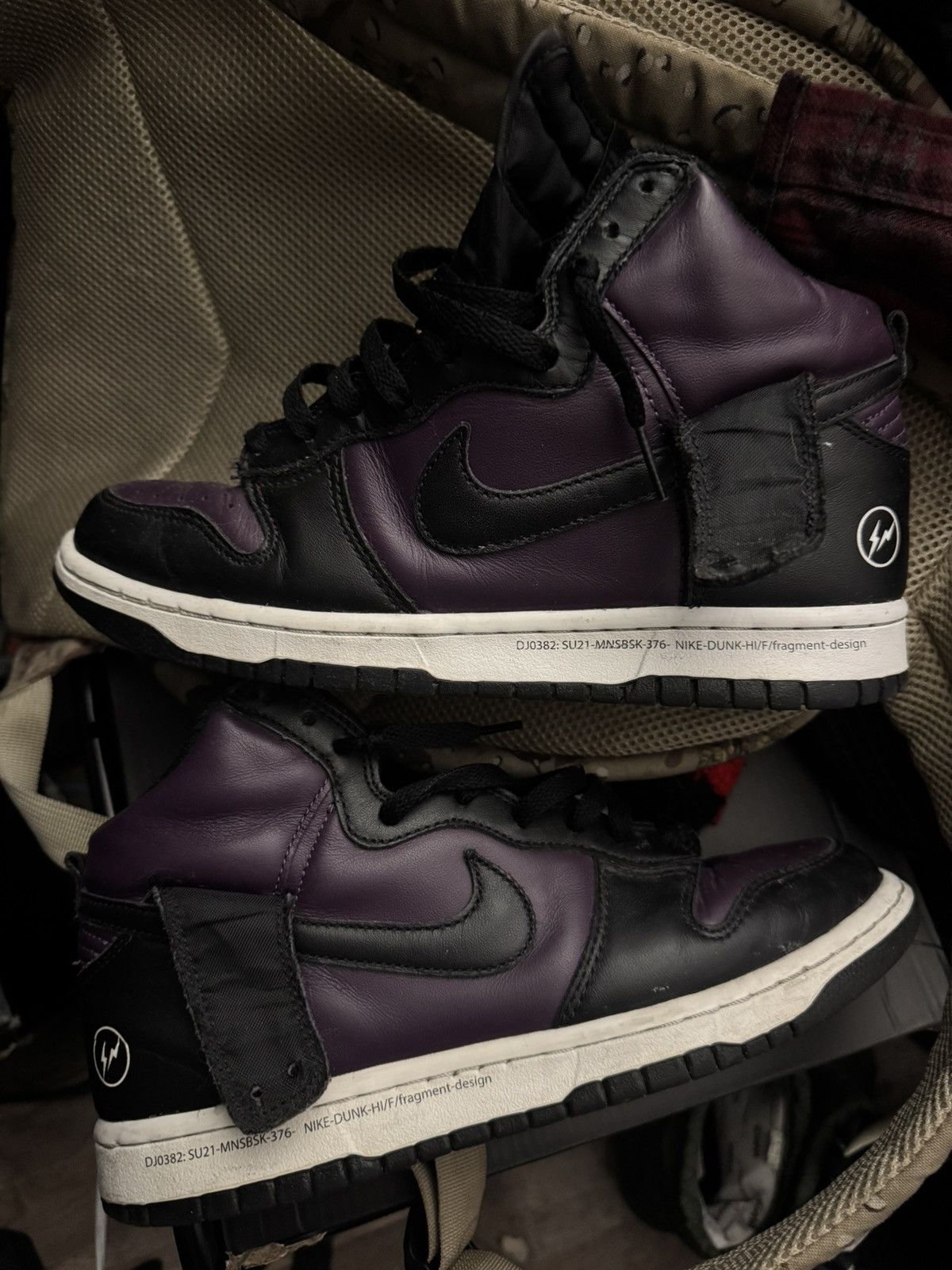 Fragment Design × Nike Nike Dunk Hi Fragment Size US 8.5 / EU 41-42 - 1 Thumbnail