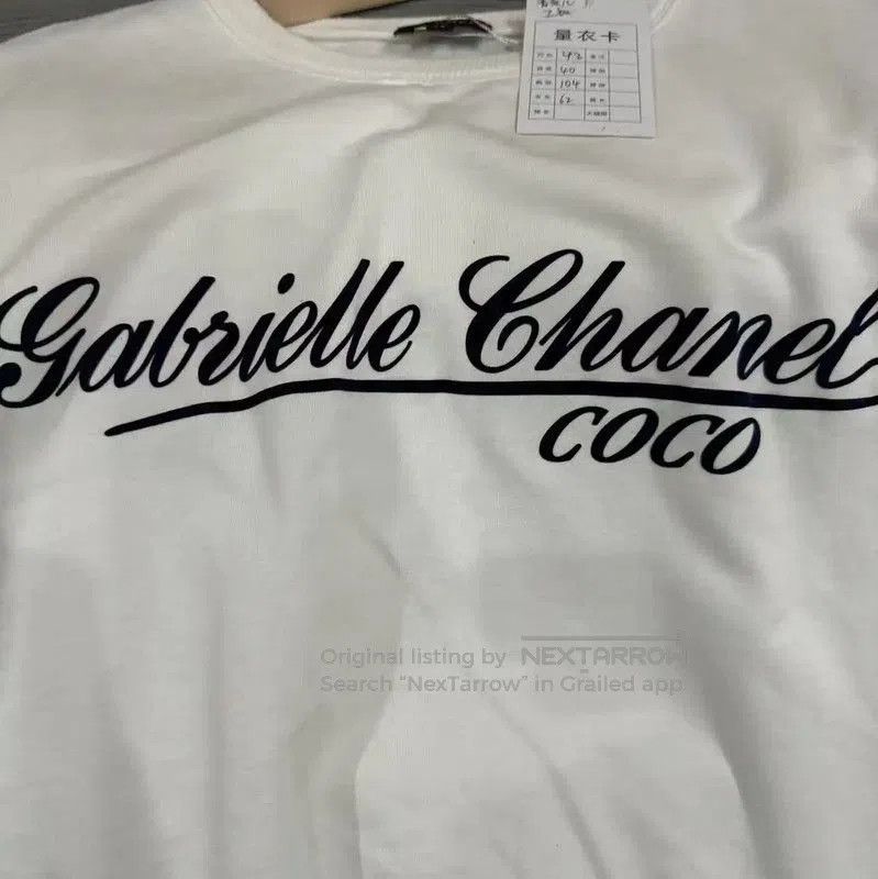 Chanel Chanel White Cotton Sweatshirt for Women . Size L / US 10 / IT 46 - 4 Thumbnail