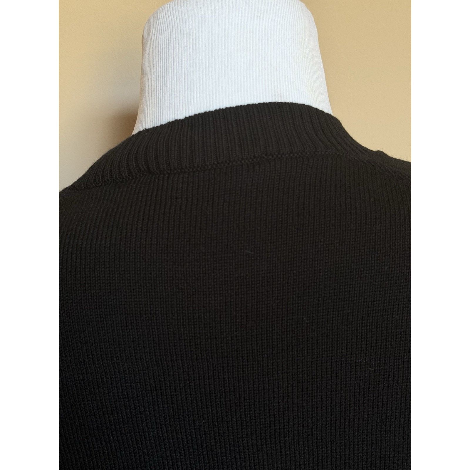 Versace Versace Medusa Embroidered Knit Sweater Black 44 US 1011884 Size US XL / EU 56 / 4 - 6 Thumbnail