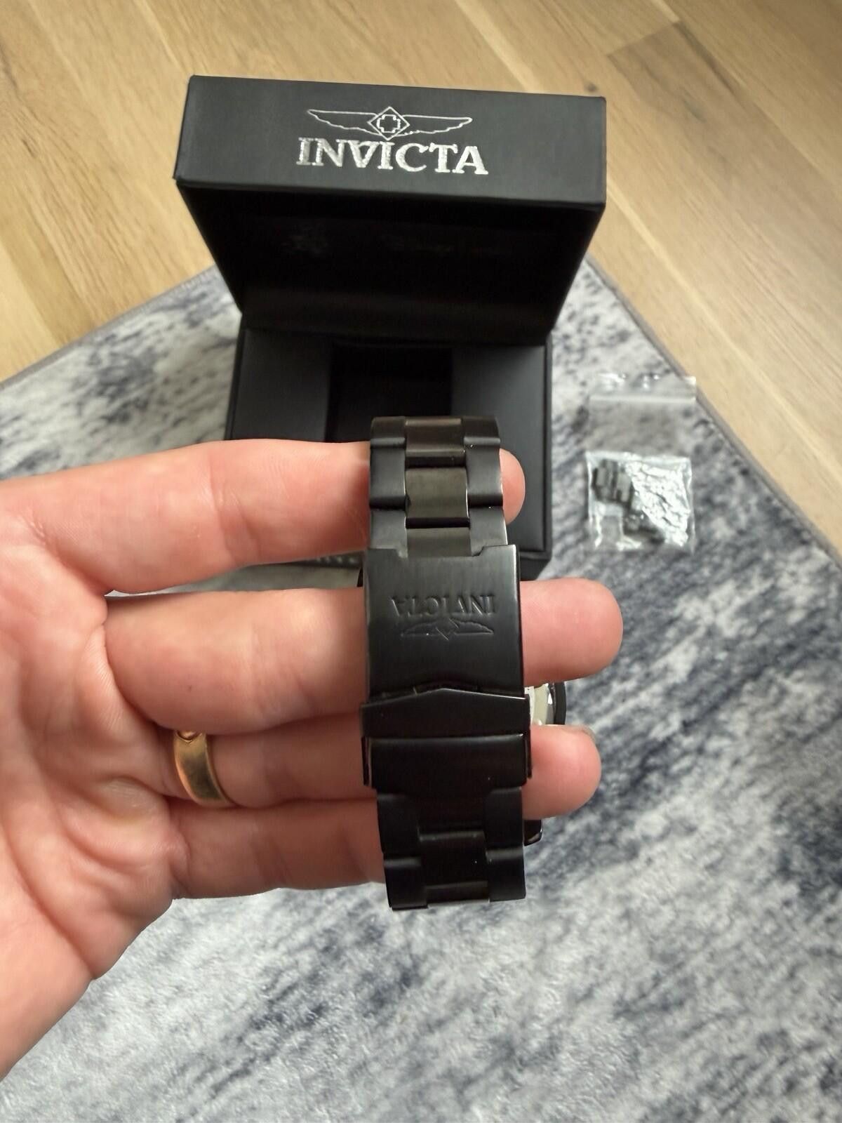 Invicta Mickey Mouse x Invicta Disney Stainless Steel Black Watch Size ONE SIZE - 5 Thumbnail