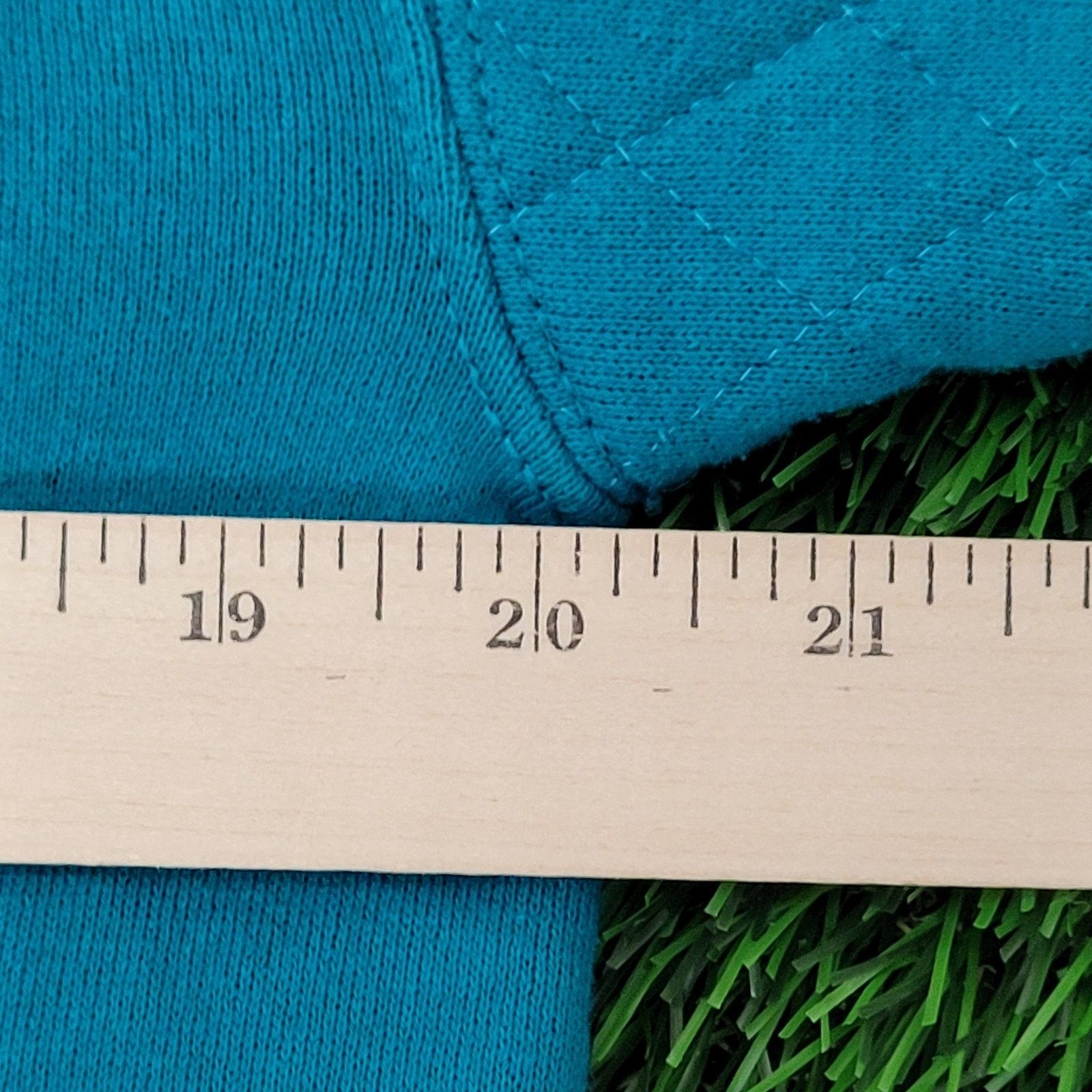Lee Vintage 90s MOD LEE Sweatshirt Women Large 20x26 Blue Henley Size L / US 10 / IT 46 - 12 Thumbnail