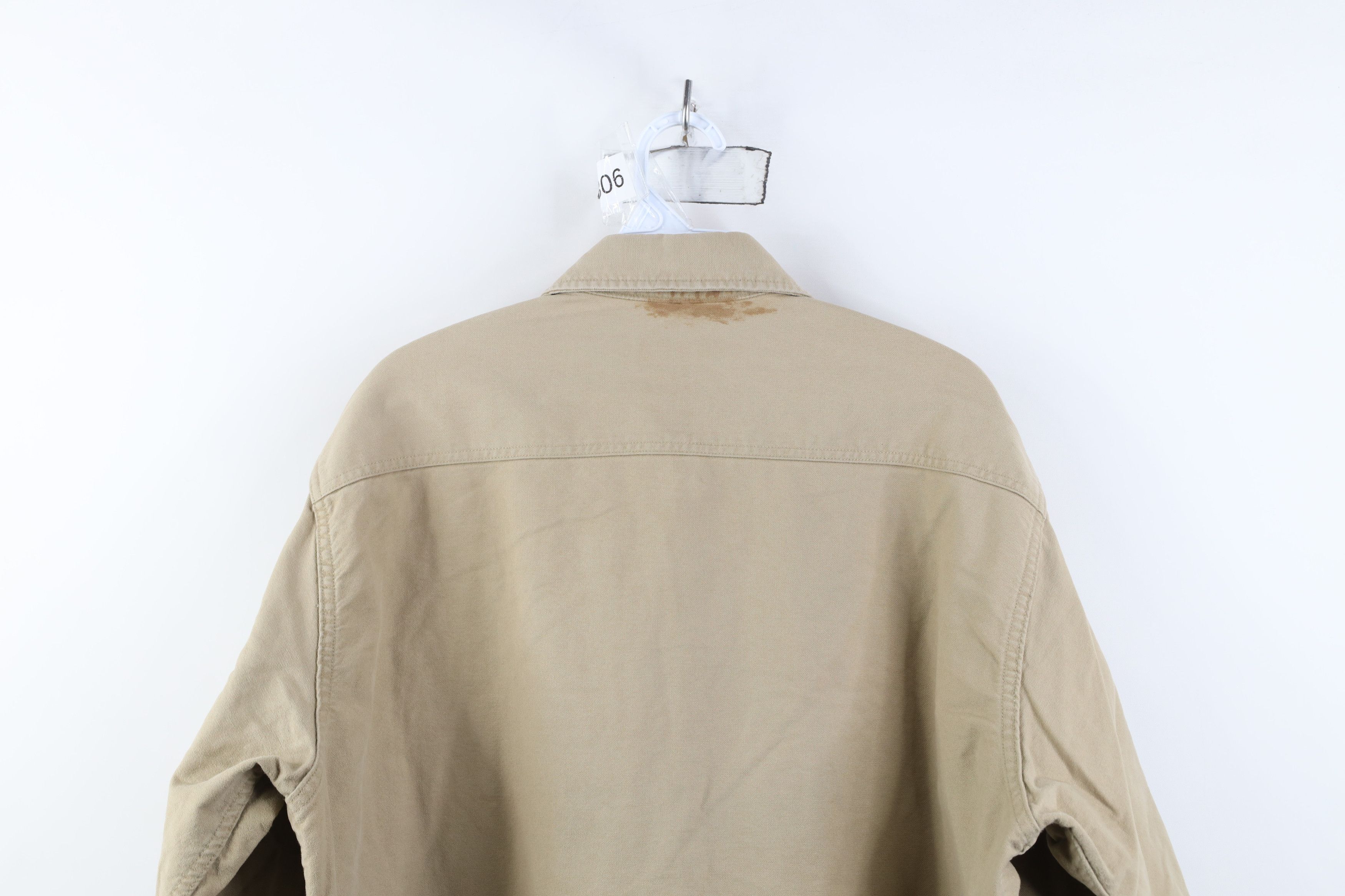 Vintage Vintage 90s Streetwear Heavy Chamois Cloth Button Shirt USA Size US XL / EU 56 / 4 - 11 Thumbnail