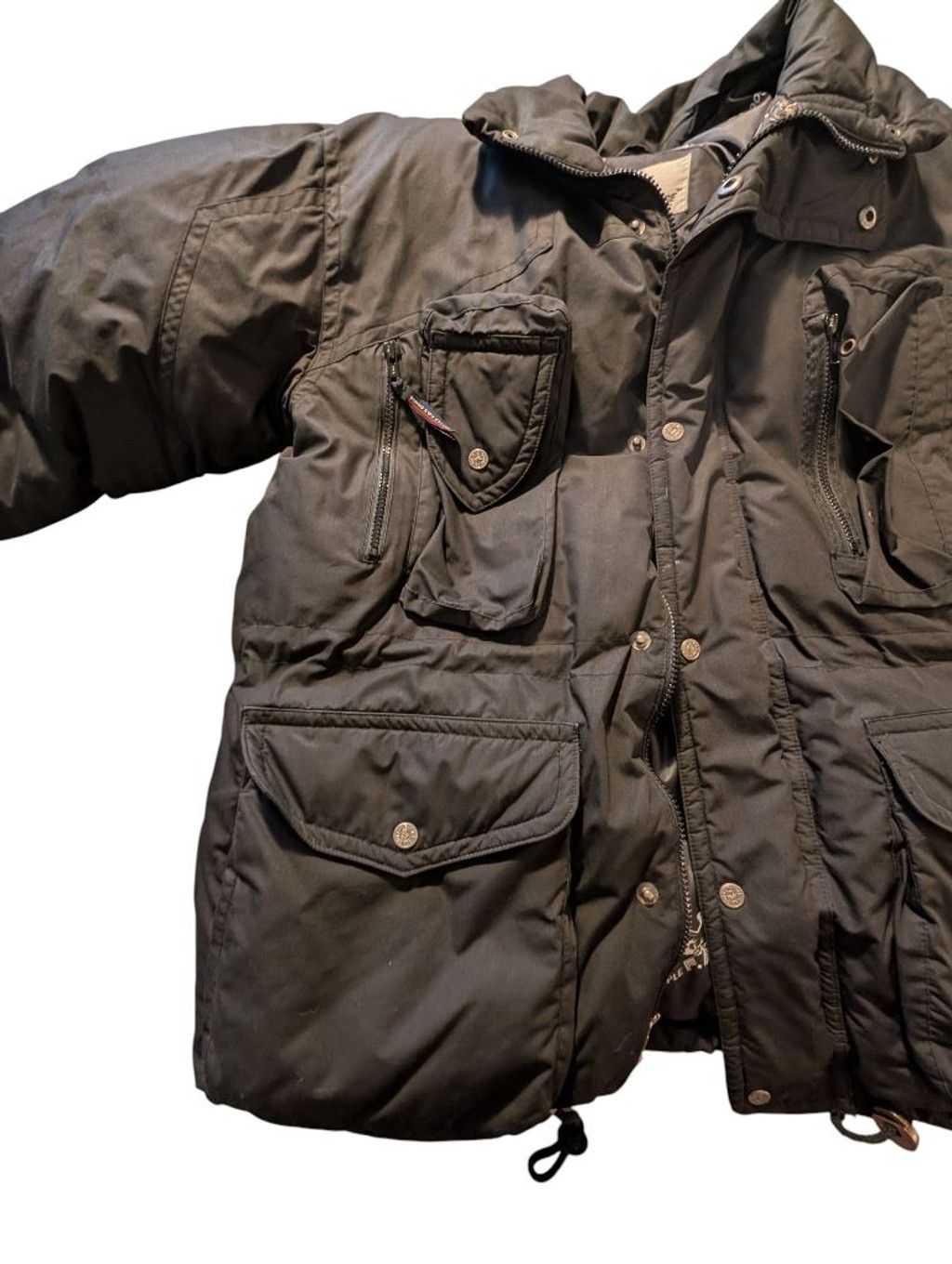 Triple F.A.T. Goose Vintage Triple F.A.T. Goose Black Puffer Jacket XL Size US XL / EU 56 / 4 - 3 Thumbnail