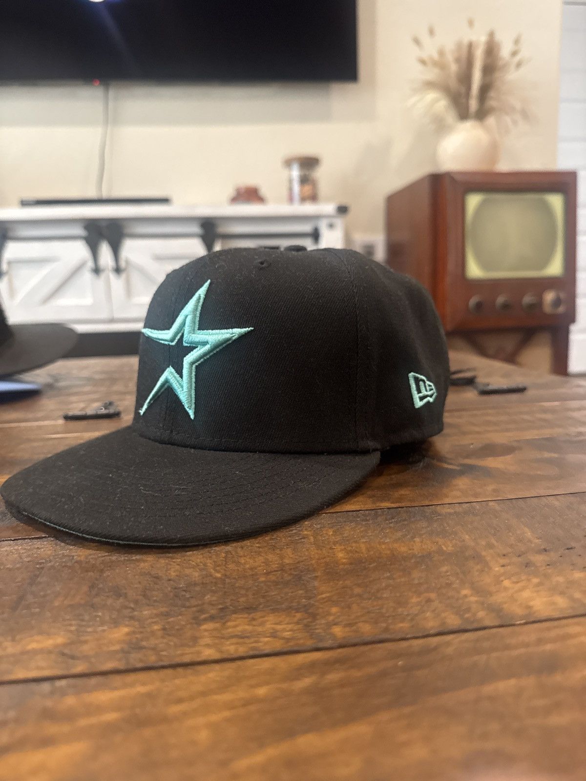 New Era Astros New Era fitted hat Size ONE SIZE - 2 Thumbnail