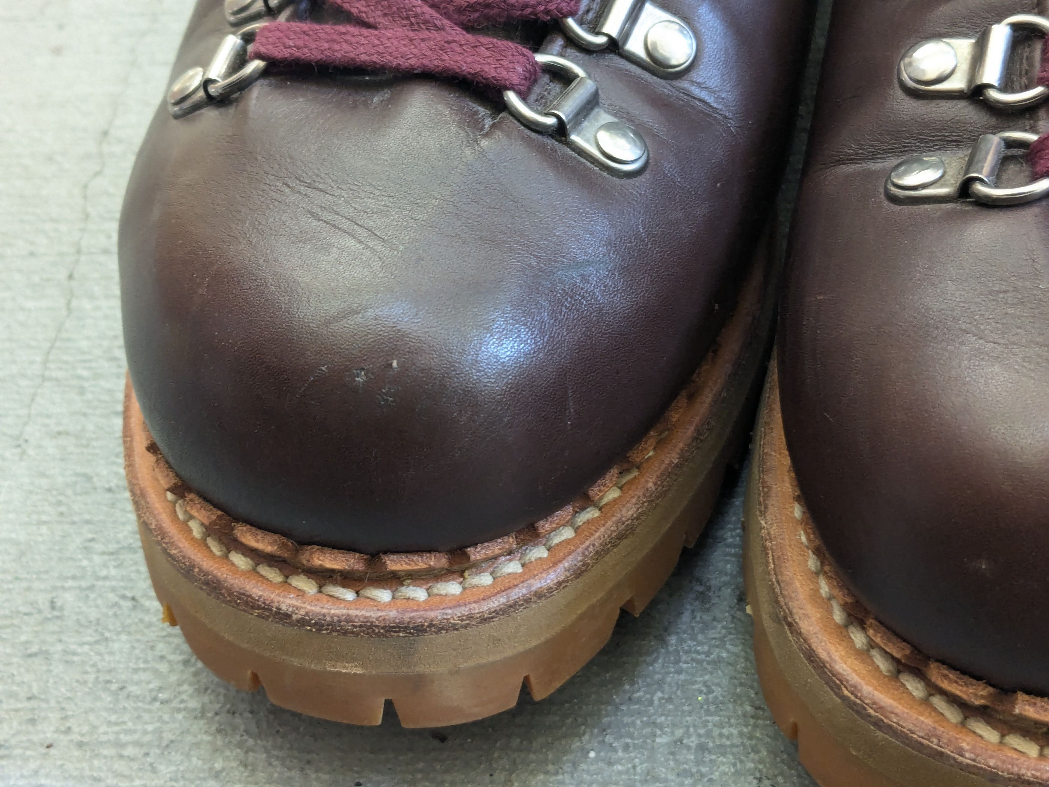 Gucci Gucci Boots Brown 10.5 Leather Rubber Lace Up Size US 10.5 / EU 43-44 - 3 Thumbnail