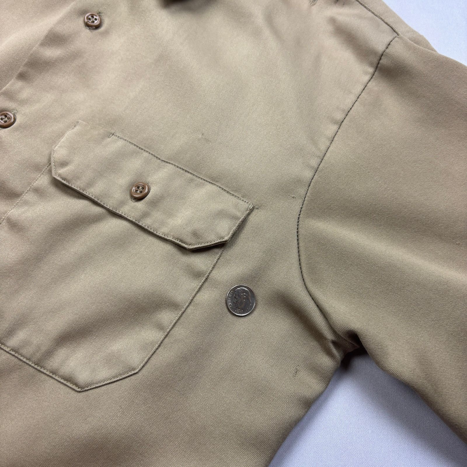 Vintage Vintage 70s Big Mac Penney's Penn Prest Work Shirt Men's M Size US M / EU 48-50 / 2 - 11 Thumbnail