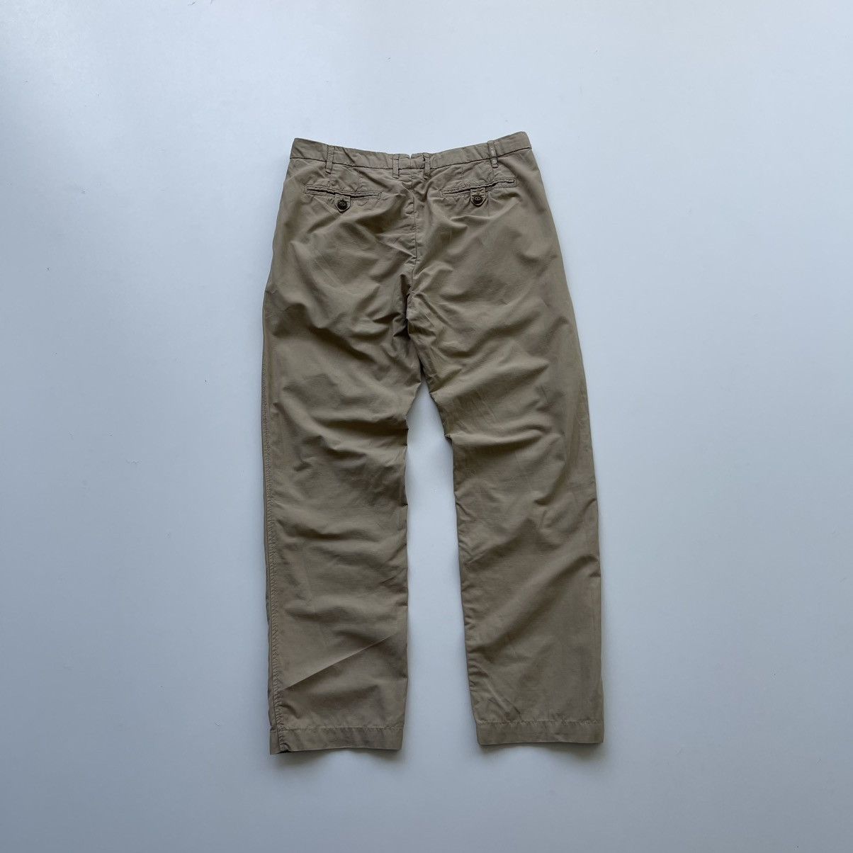 C.P. Company C.P. Company Cotton/Lino Chino Pants Beige Casual Size US 34 / EU 50 - 3 Thumbnail