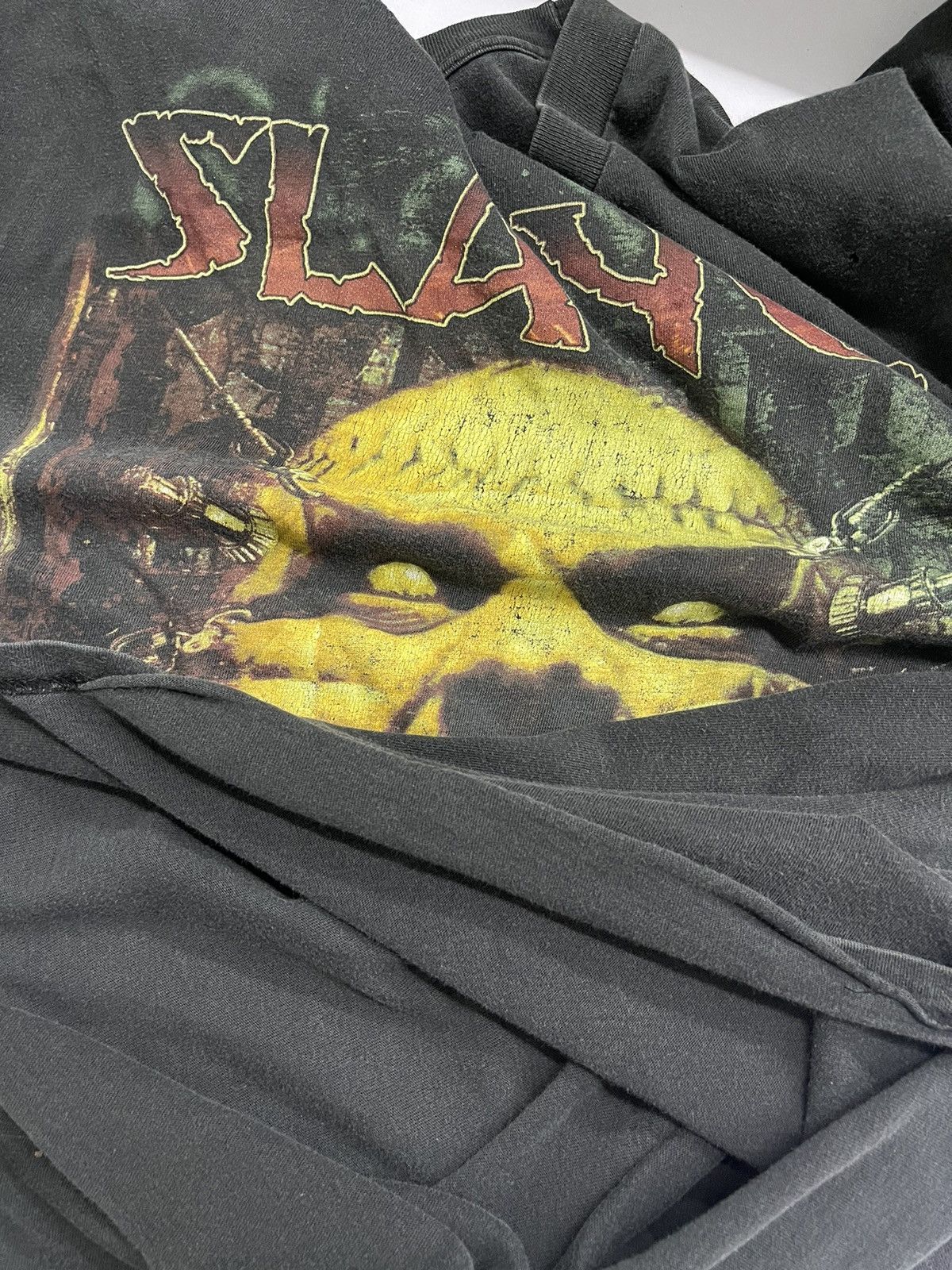 Band Tees Vintage Slayer Distressed tee Size US XXL / EU 58 / 5 - 7 Thumbnail