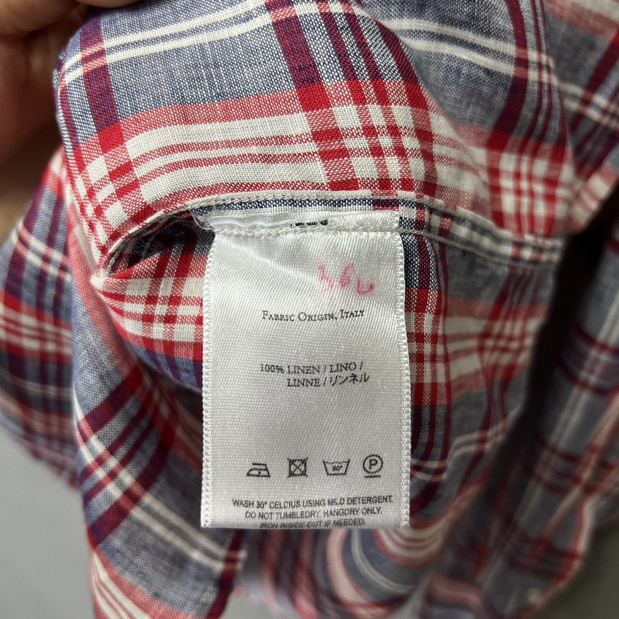 Our Legacy Our Legacy Linen Button-Up Shirt Size L Size US L / EU 52-54 / 3 - 14 Thumbnail