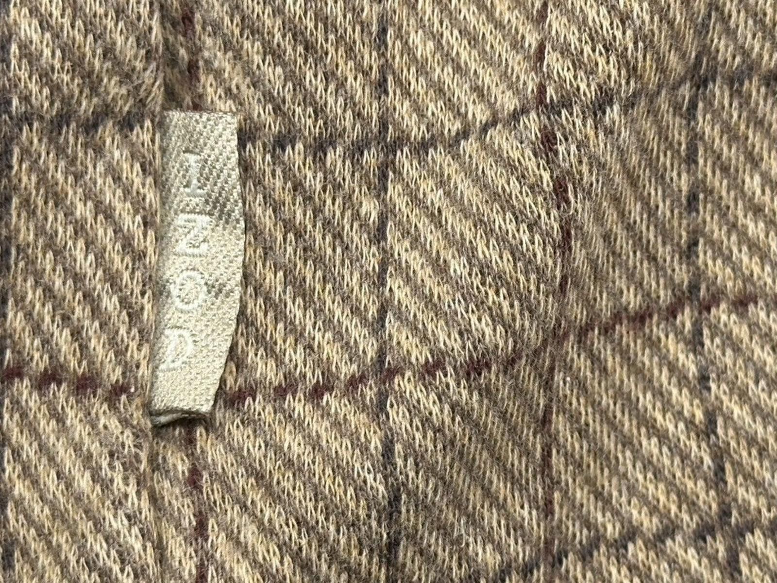 Izod Izod 100% Cotton Checked Pullover Sweater Brown Men's 2XL Size US XXL / EU 58 / 5 - 6 Thumbnail