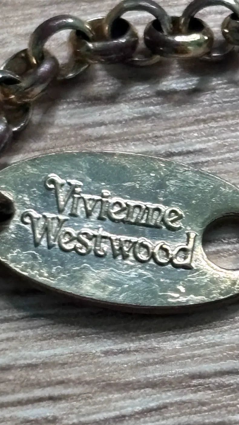 Vivienne Westwood Vivienne Westwood Flat Full Diamond Retro Color Diamond Ne Size ONE SIZE - 3 Thumbnail