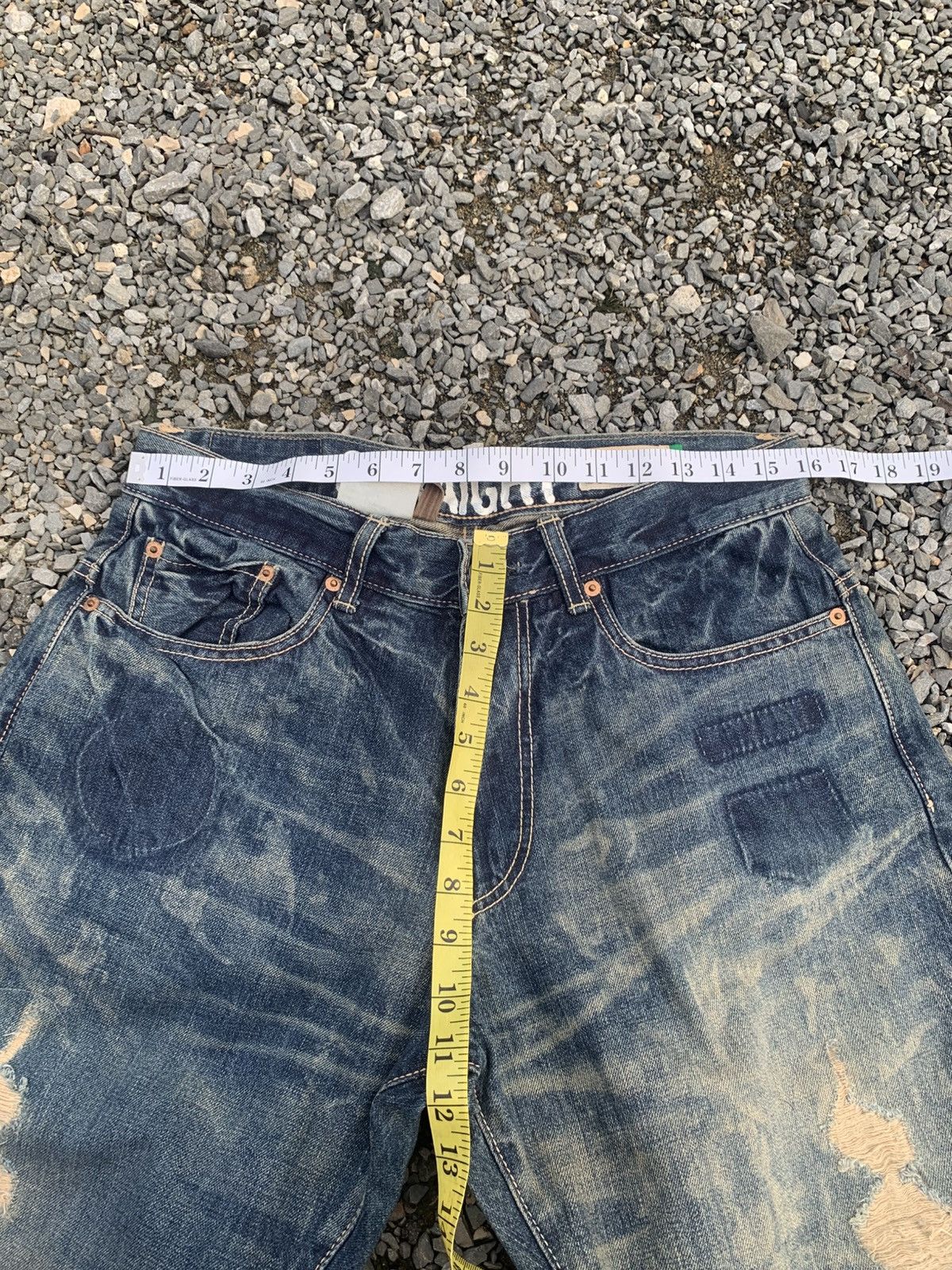 SCANNER FUNDAMENTAL PRODUCT SELVEDGE JAPANESE DISTRESSED