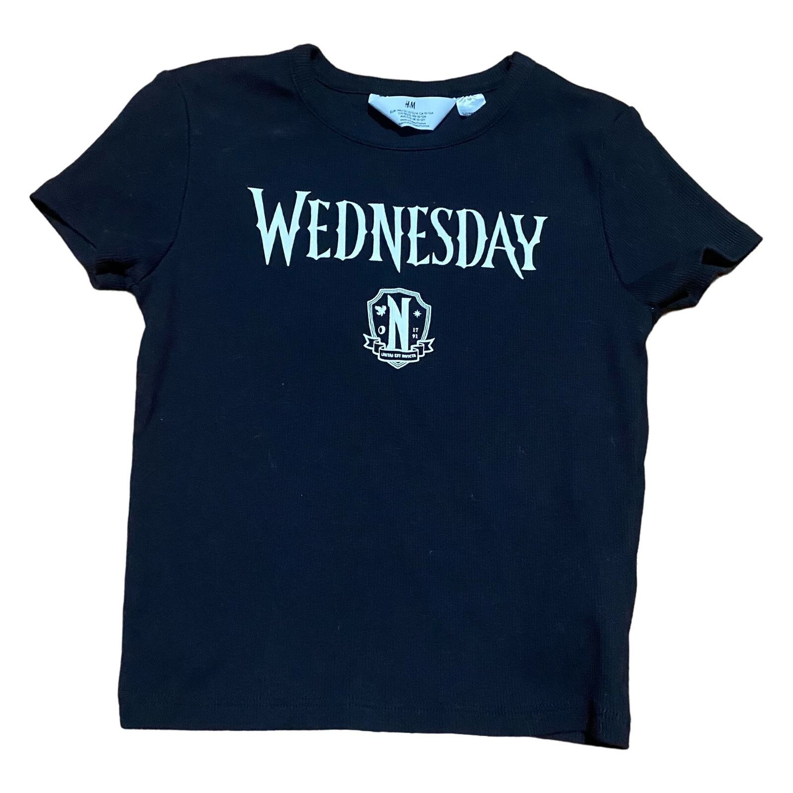 H&M H&M Girls Wednesday Adam’s tee Size L / US 10 / IT 46 - 1 Thumbnail