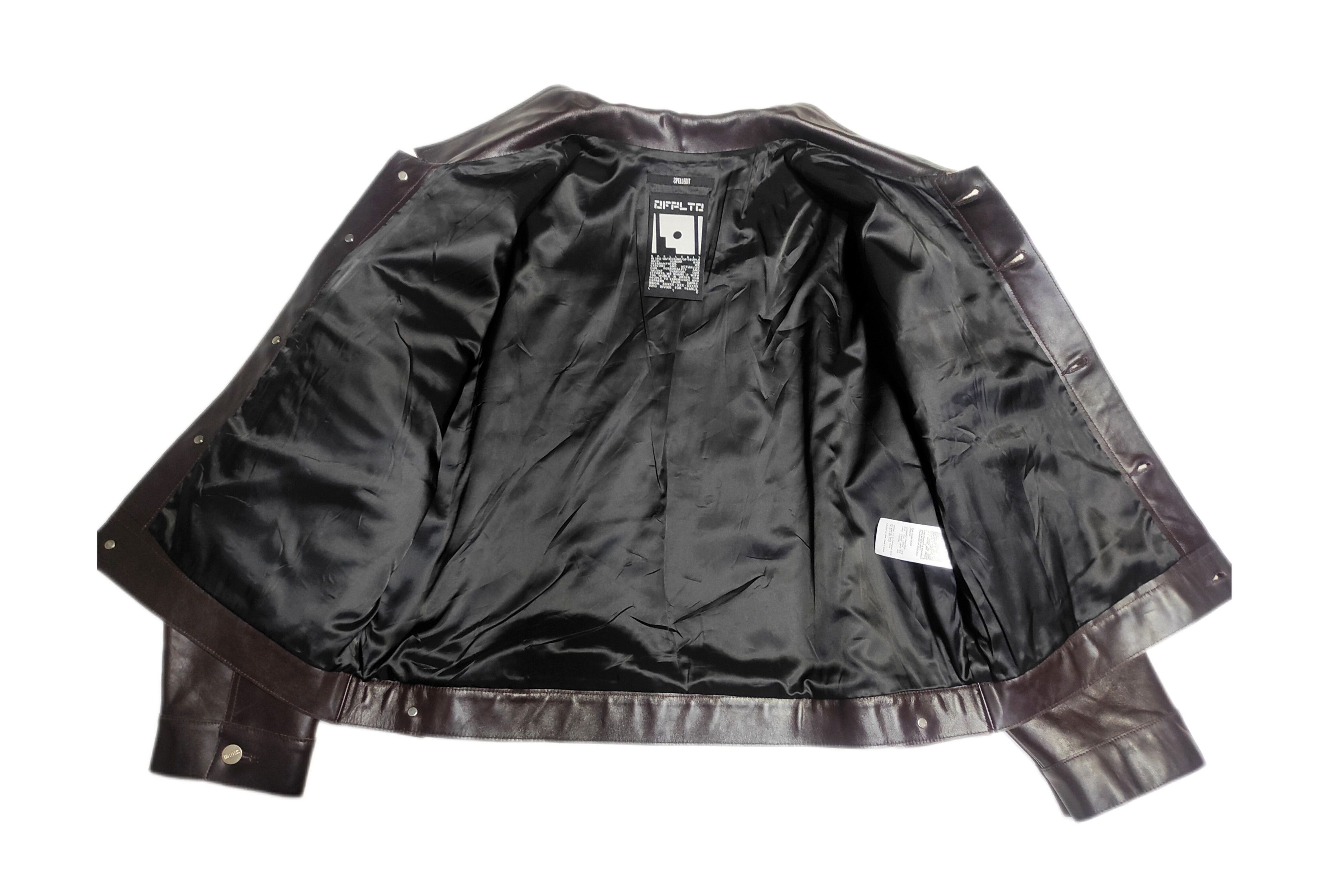 Leather Beautiful Color Premium Leather Trucker Jacket Spelledit Size US L / EU 52-54 / 3 - 7 Thumbnail