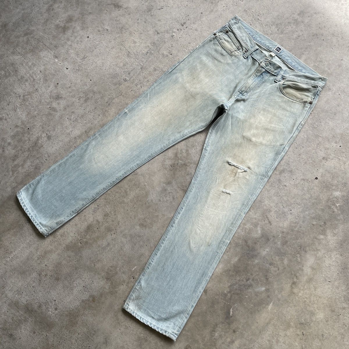 Gap Vintage The Gap Rusty Sick Jeans Faded Denim Pants W34x32 Size US 34 / EU 50 - 4 Thumbnail